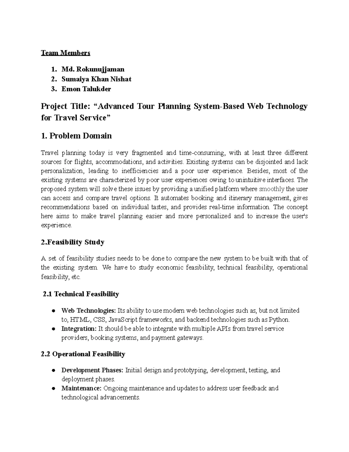 Data Flow Diagram (DFD) for Advanced Tour Planning System - Integrated ...