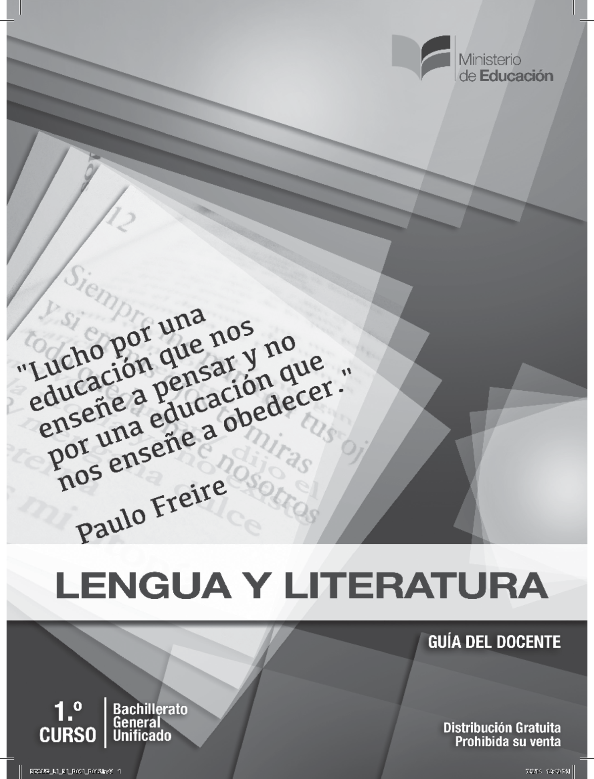 Guia Bachillerato Lengua y Literatura 1 - Lengua y Literatura Primer ...