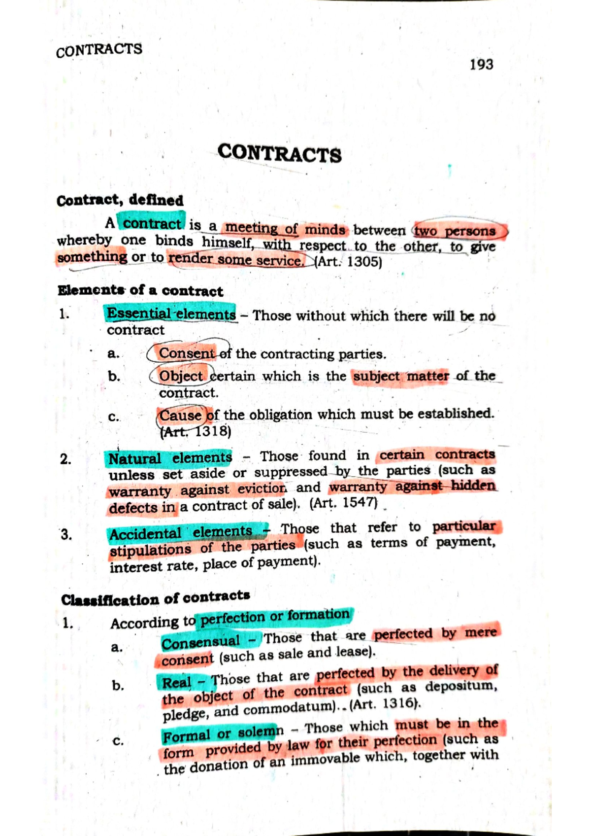 2. Contracts - I hope this will help you - Bachelor of Science in ...