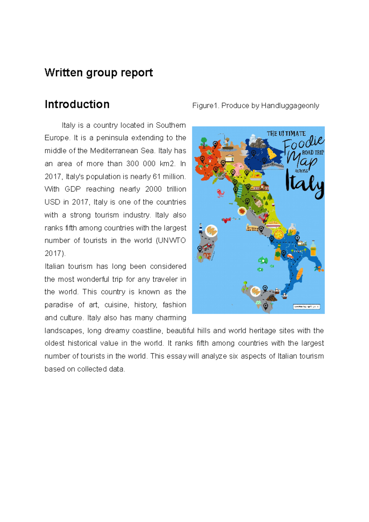 ECON1318 Group-Presentation-Written-Group-Report - Written group report ...