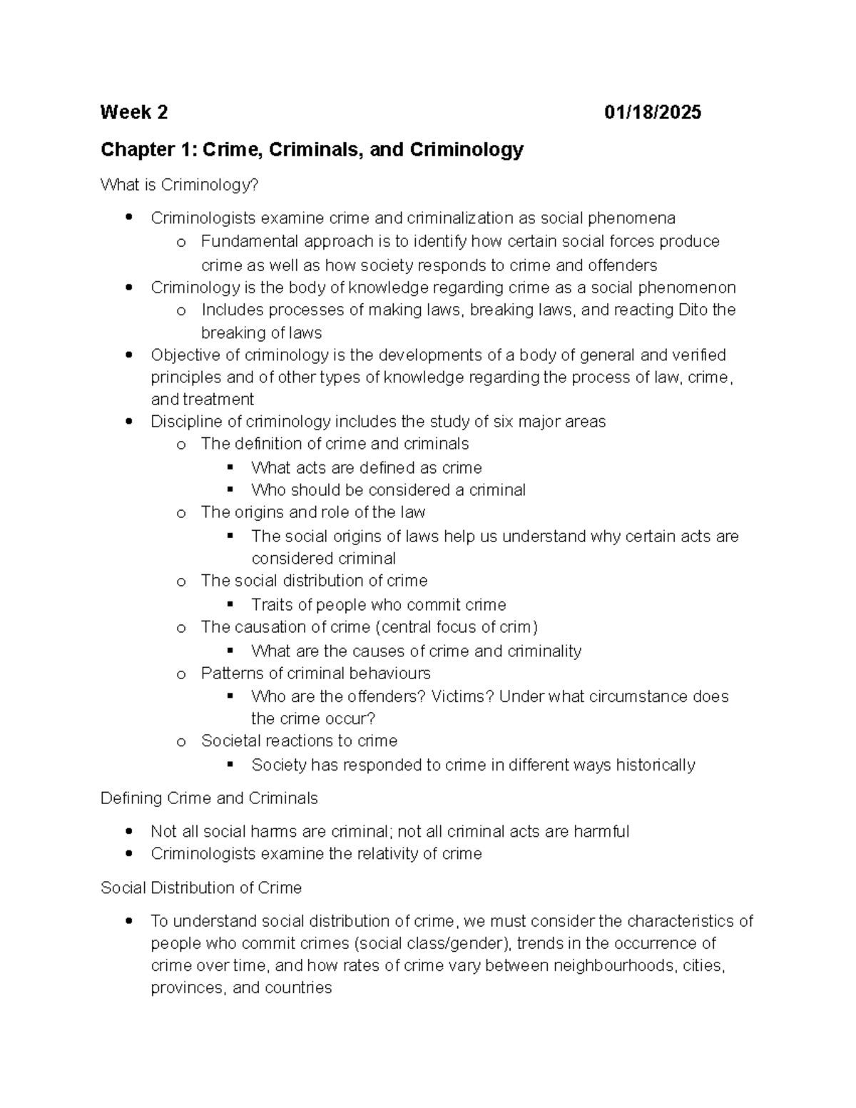 Criminology Insights: Understanding Social Forces and Crime Patterns ...