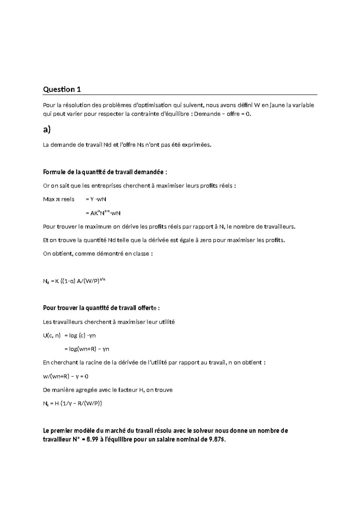 TP2- Resolu - feuilles reponses TP2 macro - Question 1 Pour la ...