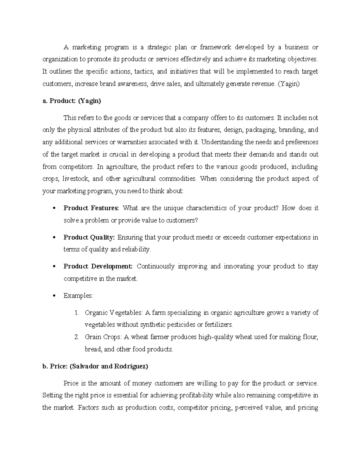 4 P's of Marketing in Agricultural Economics: Strategies & Insights ...