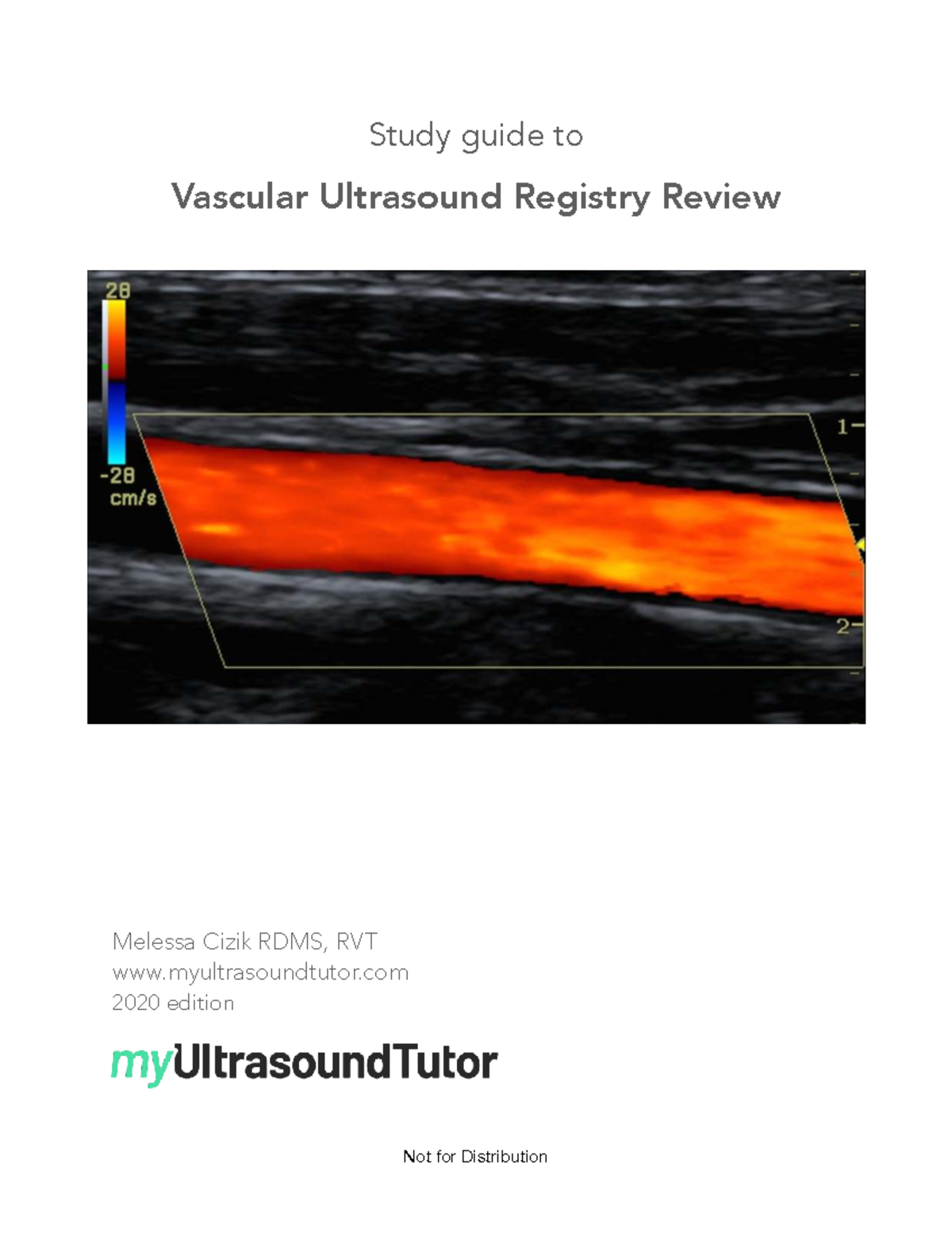 Vascular Ultrasound Registry Review Study Guide (2020 Edition) - Document Preview
