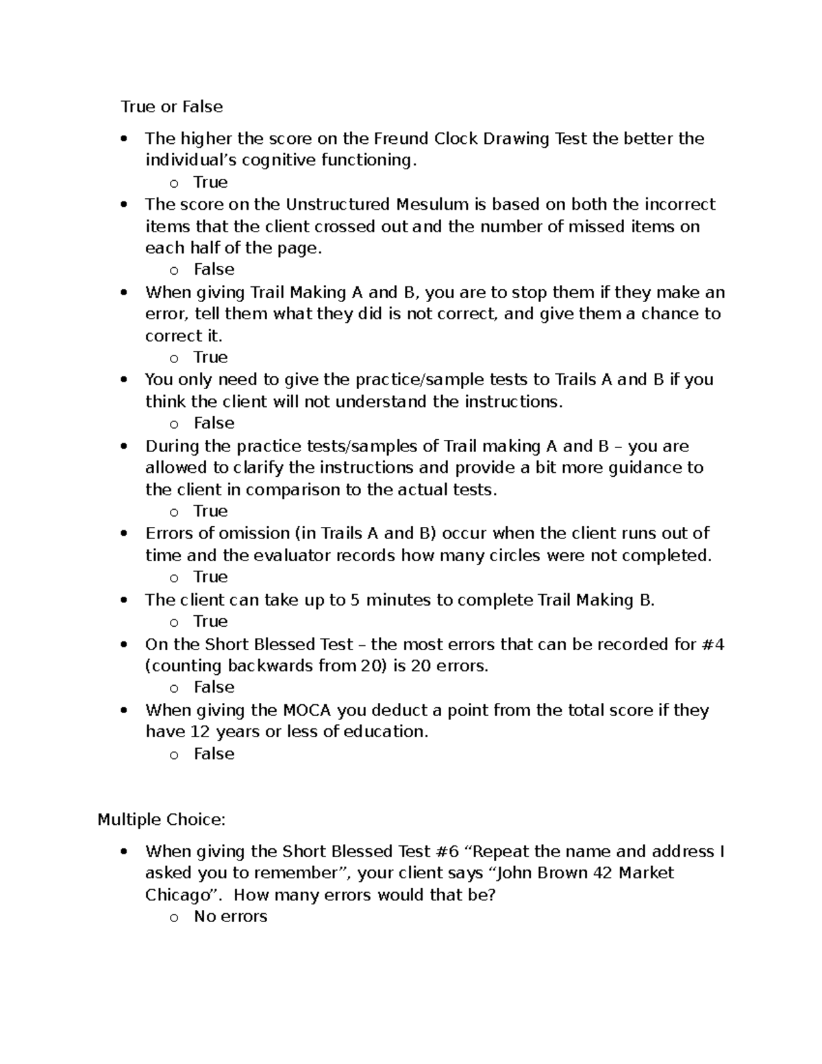 Occupational Therapy Assessment Procedures and Interventions (OT 101 ...