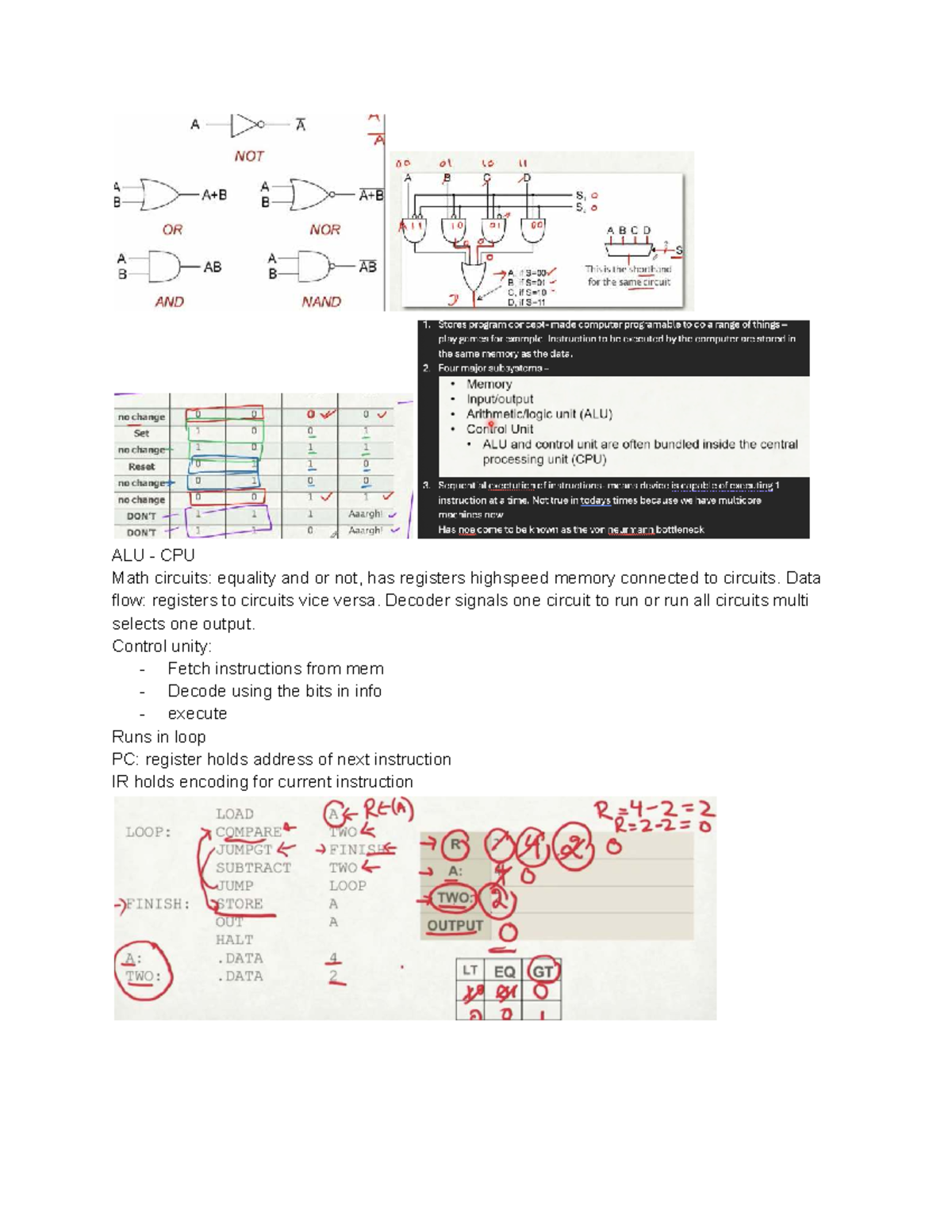 110 - summary sheet for test - Compsci110 Introduction to computer ...