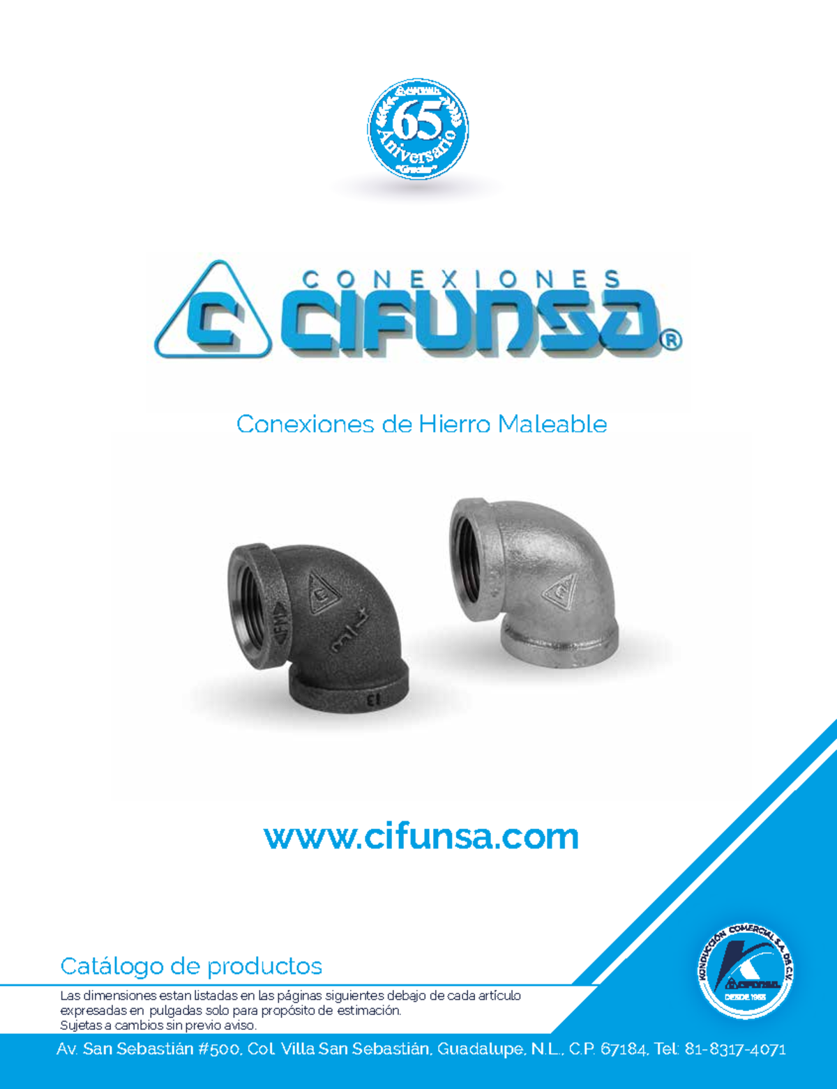 Tubos De Hierro Maleable Industrial De 3/4 In NPS Tamaño De
