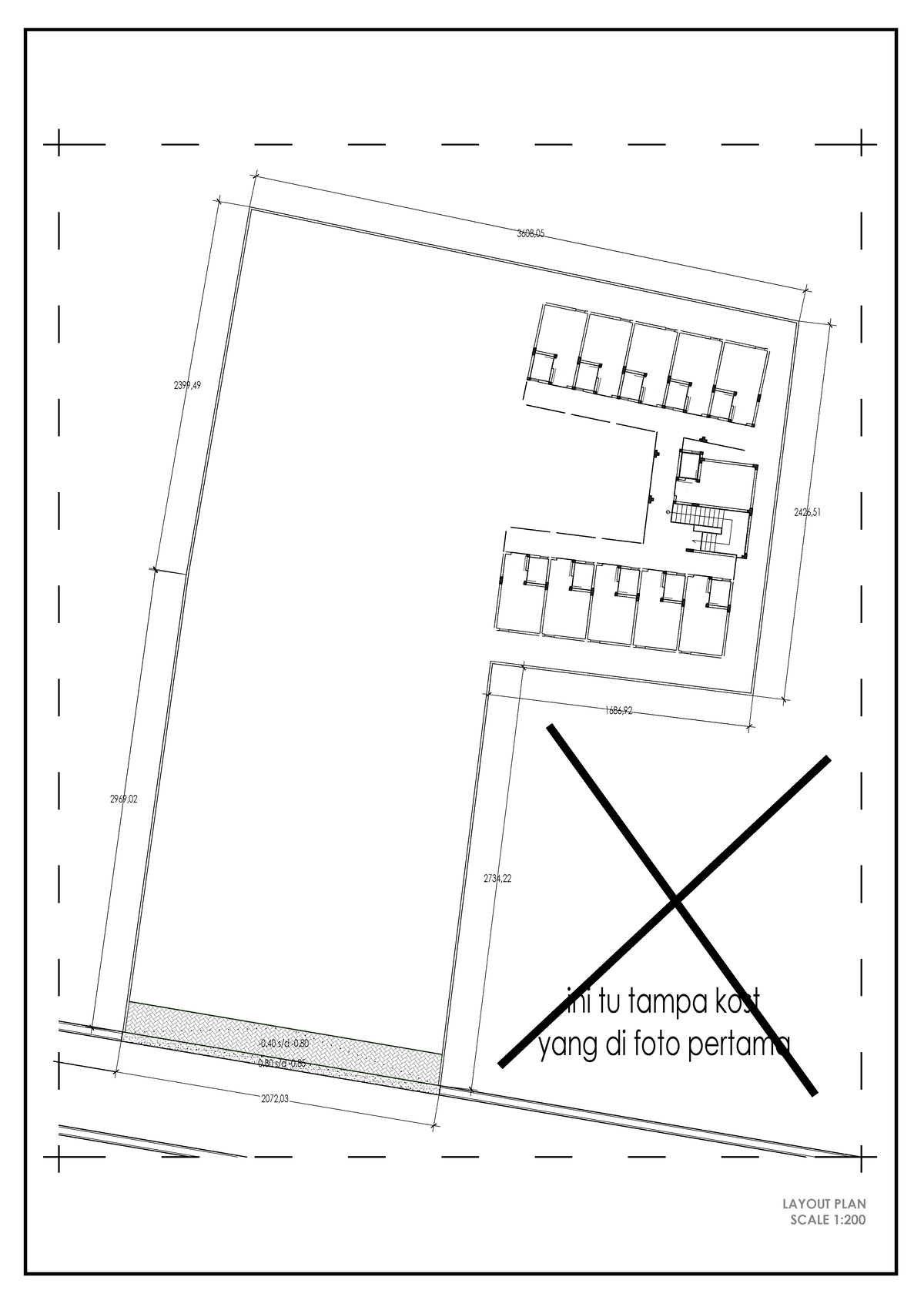 01.Lay Out - lay out plan - Gambar Teknik 3 -0 s/d -0. -0 s/d -0. 2072 ...