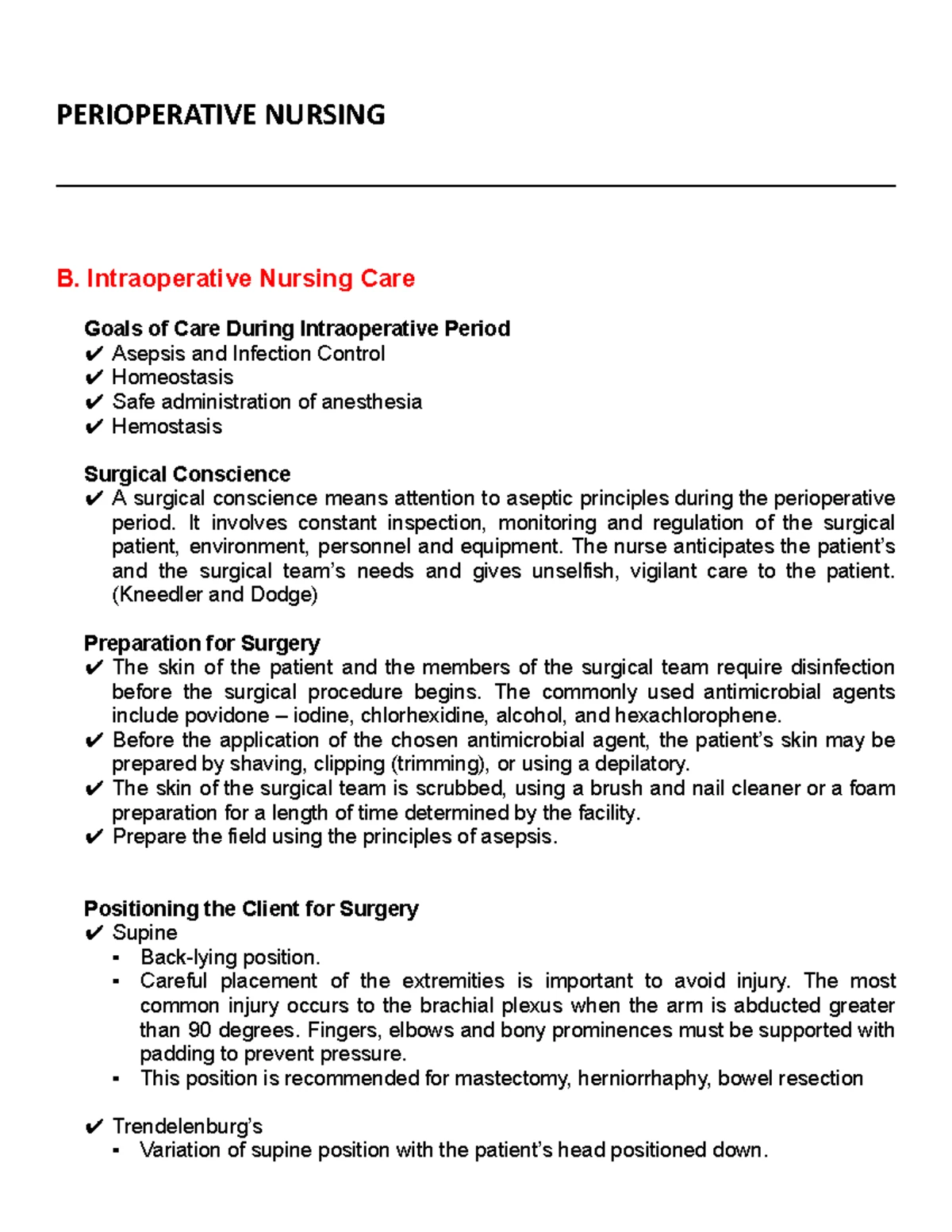 Preoperative Nursing Care Overview: Essential Insights and Practices ...