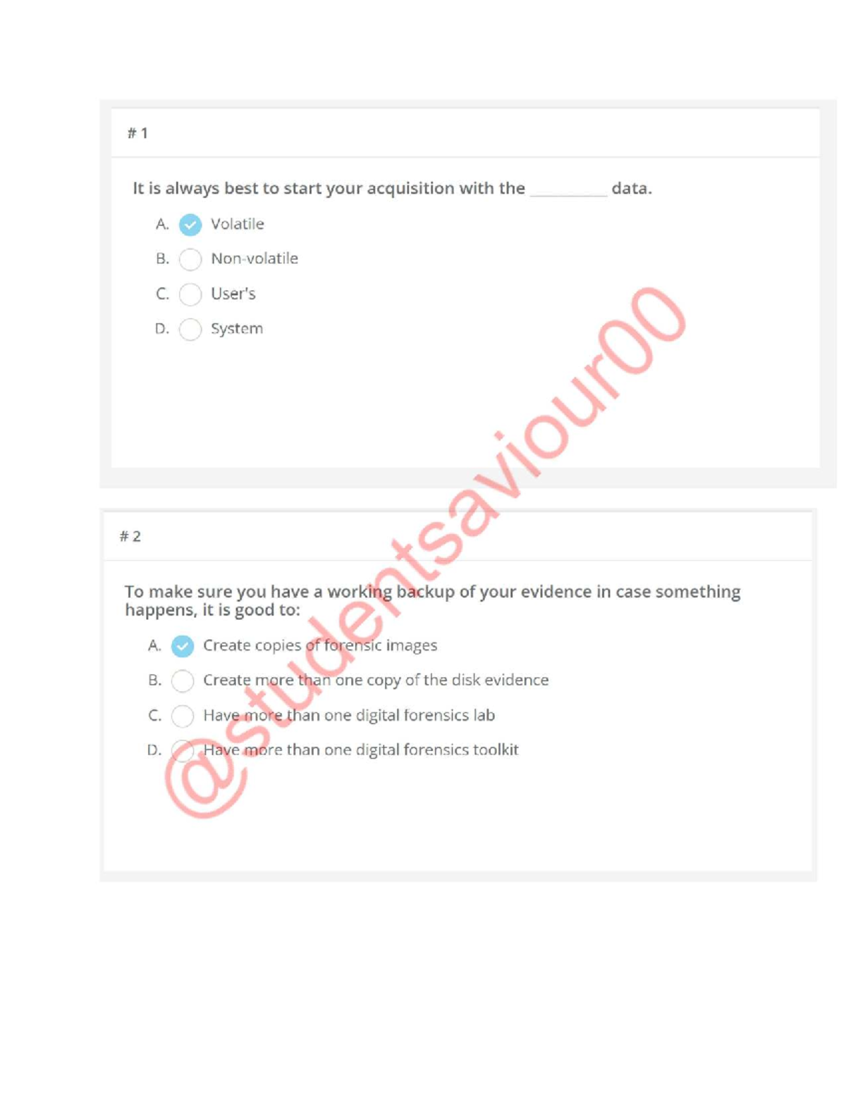 E CDFP Final Exam Answers - Practice Files - Studocu