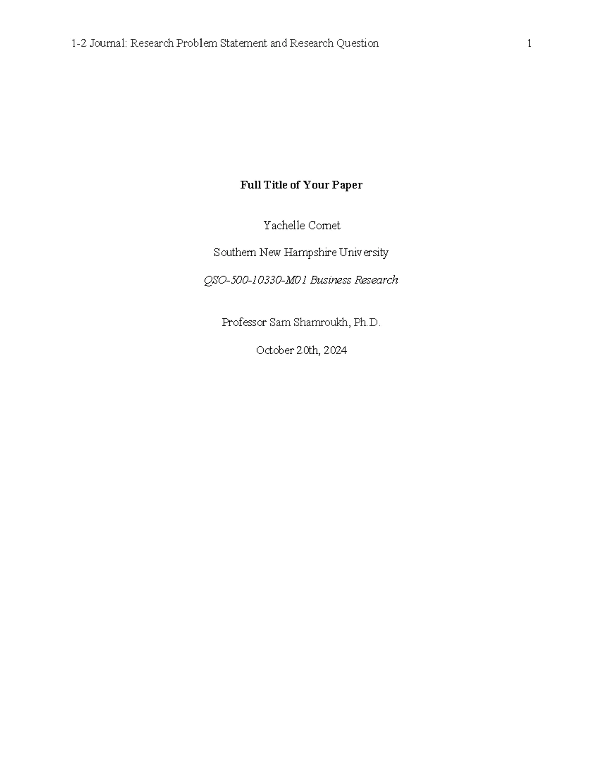OL-600-11246-M01: 2-1 Journal on Behavioral Competency in Business ...