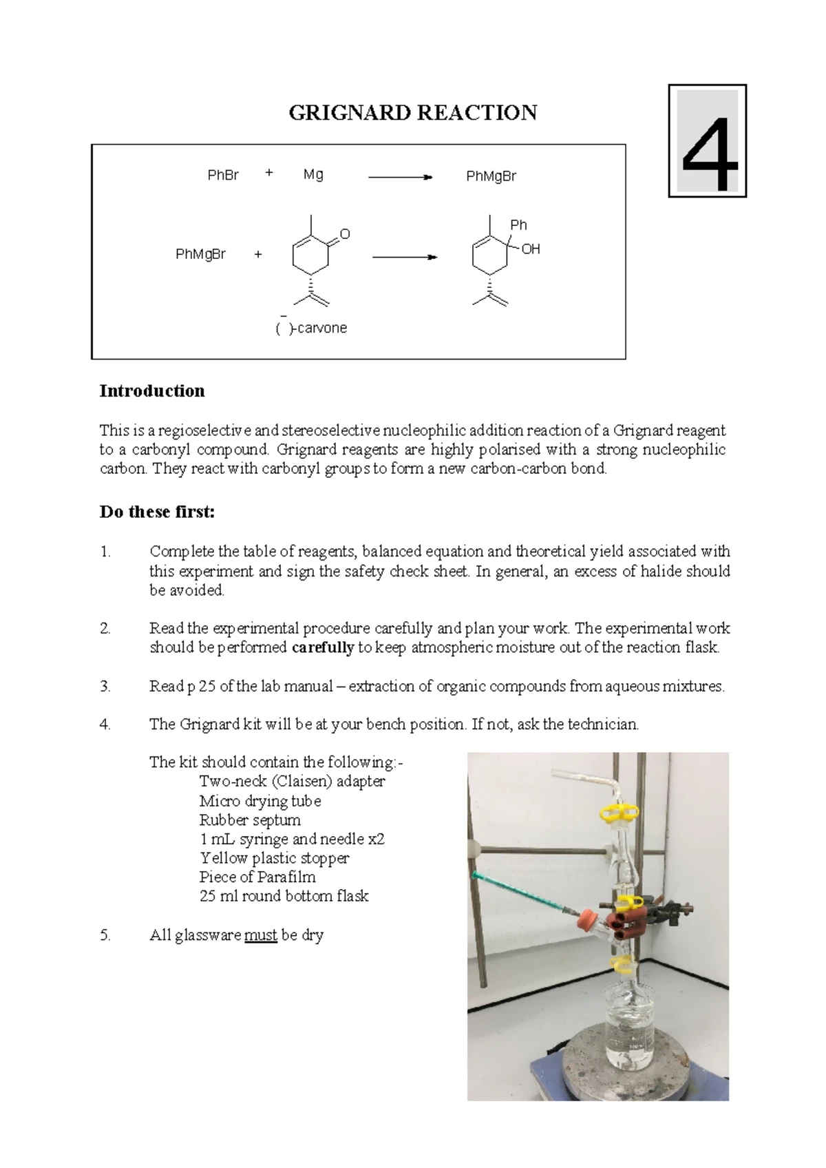 MASS SPECTROMETRY & IR SPECTROSCOPY: Block 1 Lecture 1 Prereading - Studocu