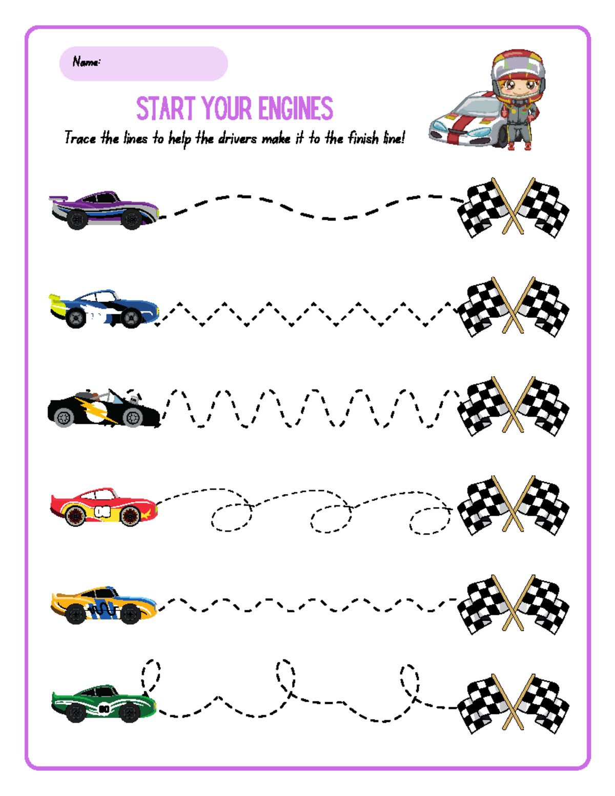 Line Tracing Activities for Kids: Fun Practice Exercises - Studocu