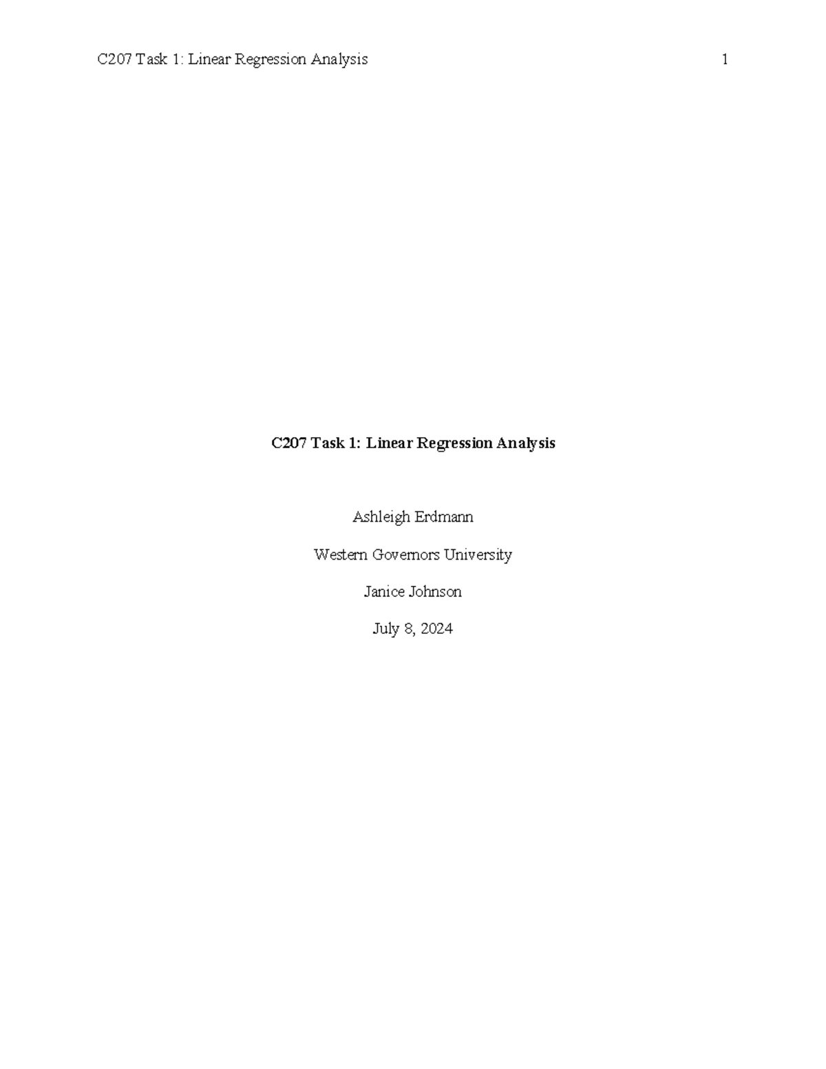 Capstone Task 3: Competencies Development and Career Artifacts - Studocu