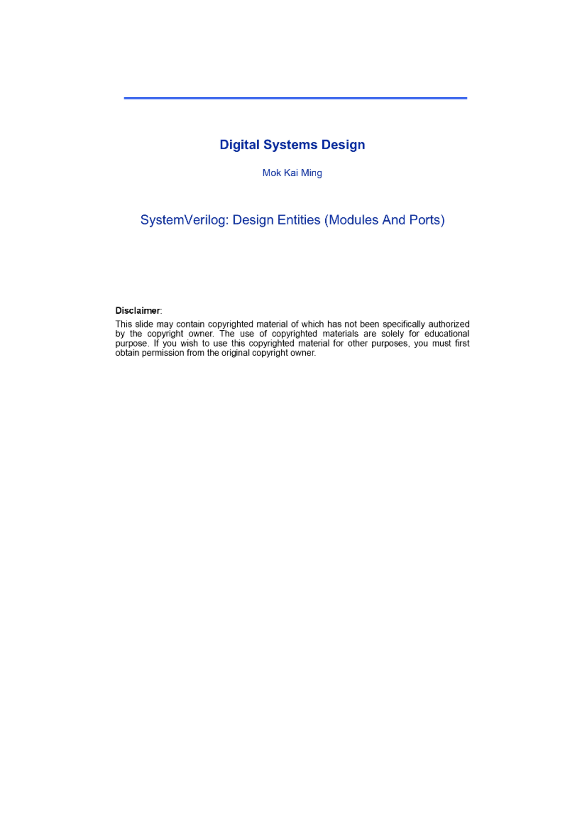 16-Bit and 4-Bit Adder Modules in SystemVerilog - CS101 Lab Guide - Studocu