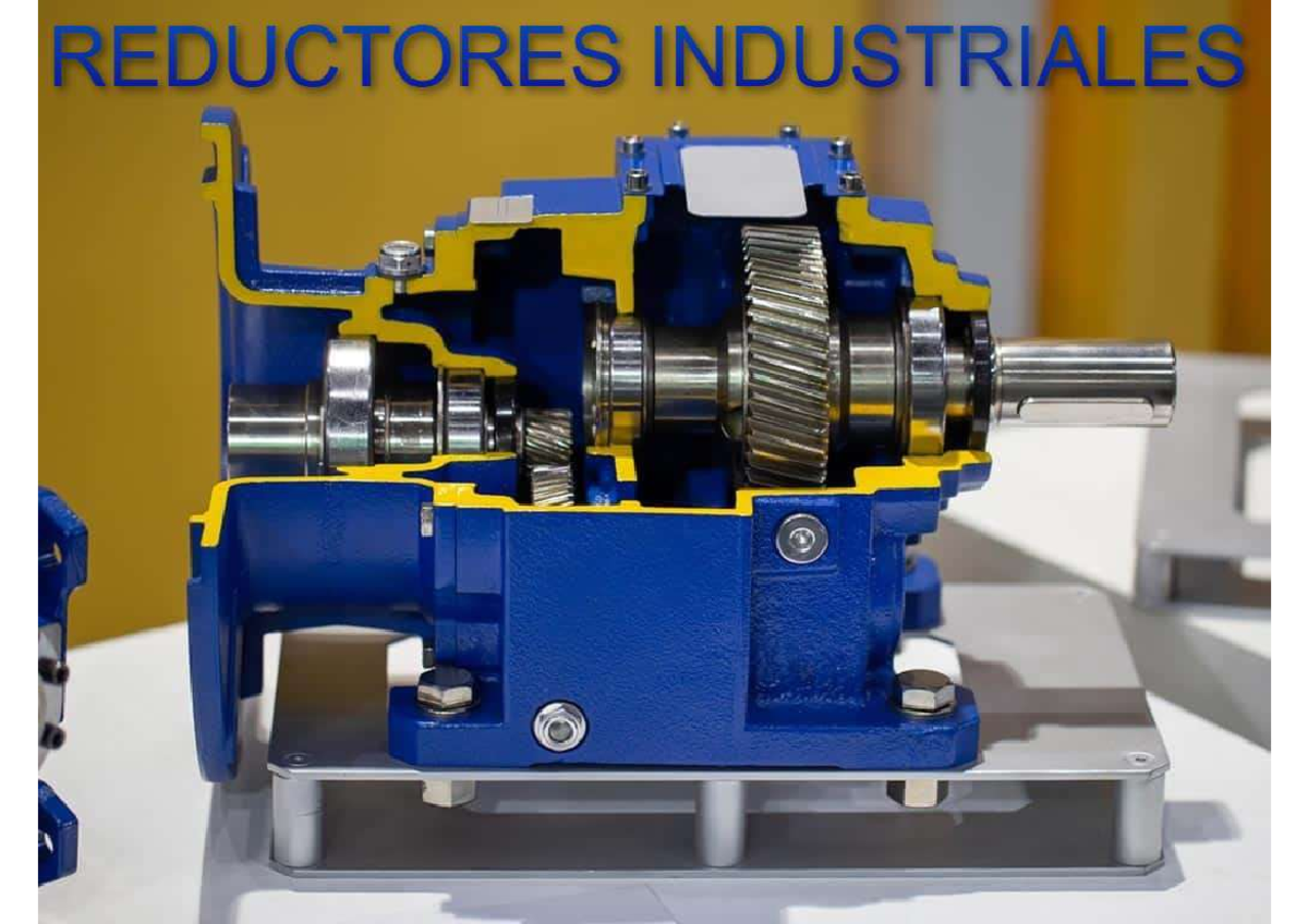 Reductores Industriales: Aplicaciones y Características 260214 - Studocu