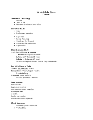 BIOL 114 Cellular Biology Lab Practical 2 Review Guide – Spring 2025 ...