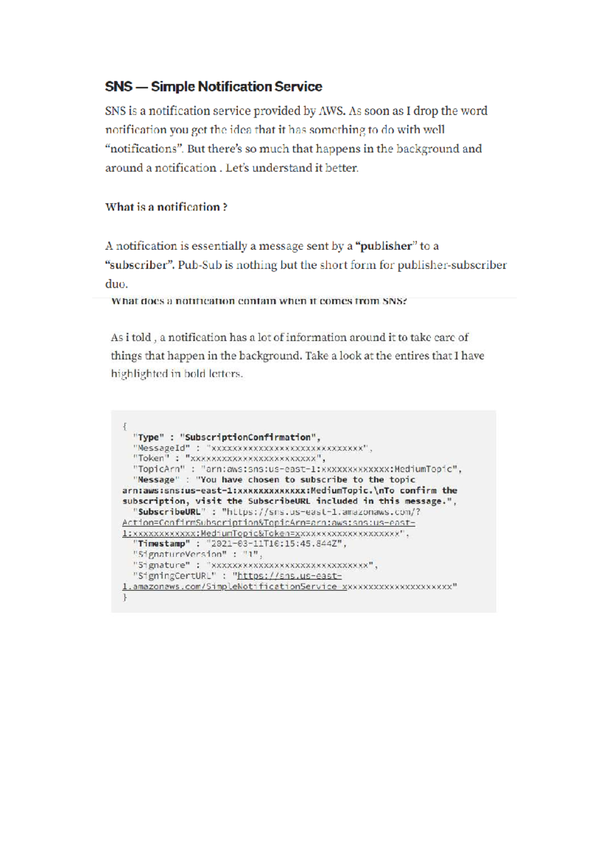 SNS - AWS Simple Notification Service Overview and Notes - Studocu