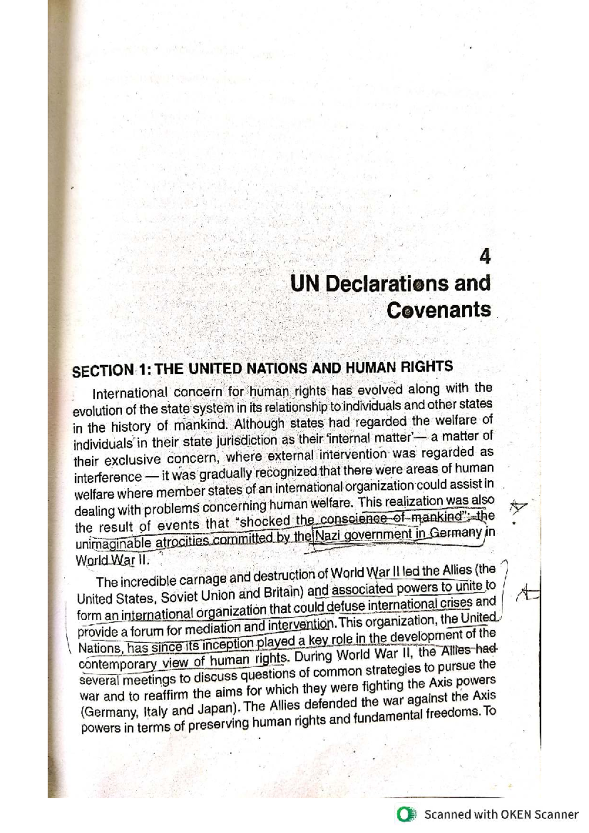 UN Declarations and Covenants: Human Rights Overview and Analysis - Studocu
