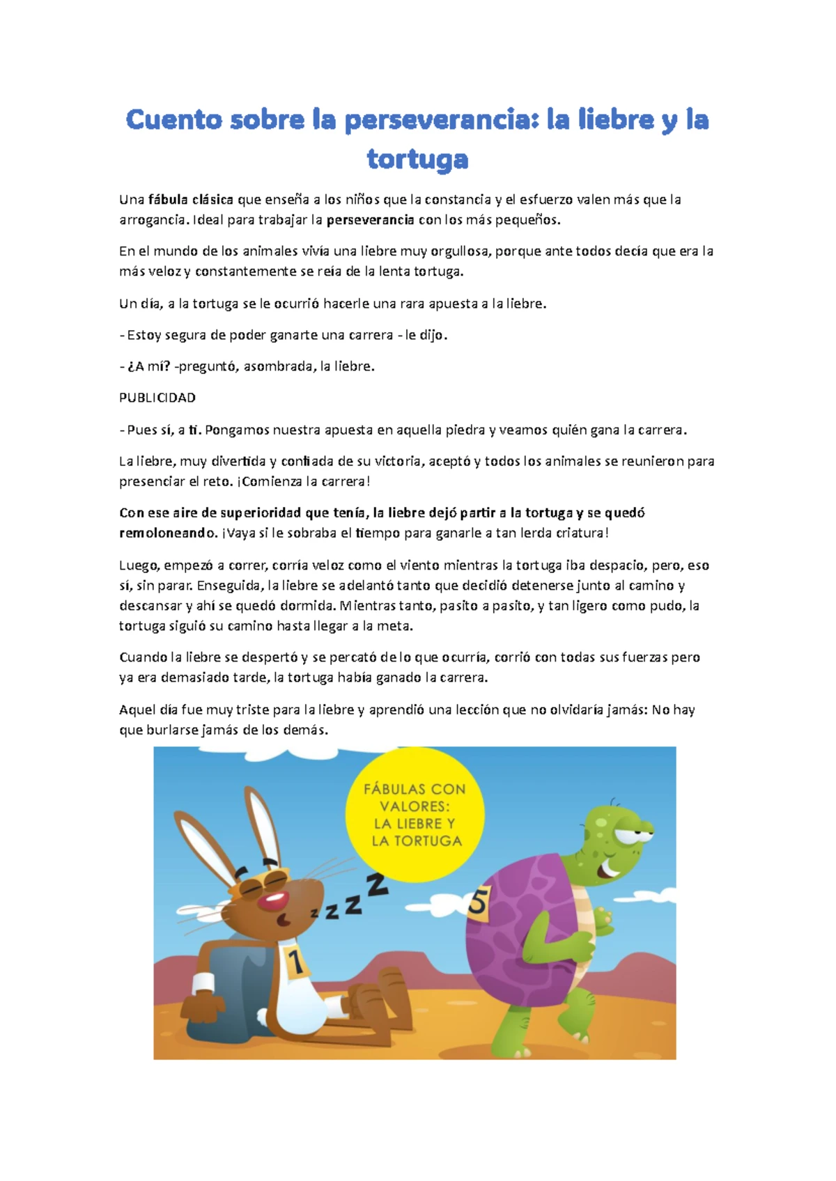LA CAPERUCITA ROJA - Cuento para Niños de 1° de Primaria - Studocu
