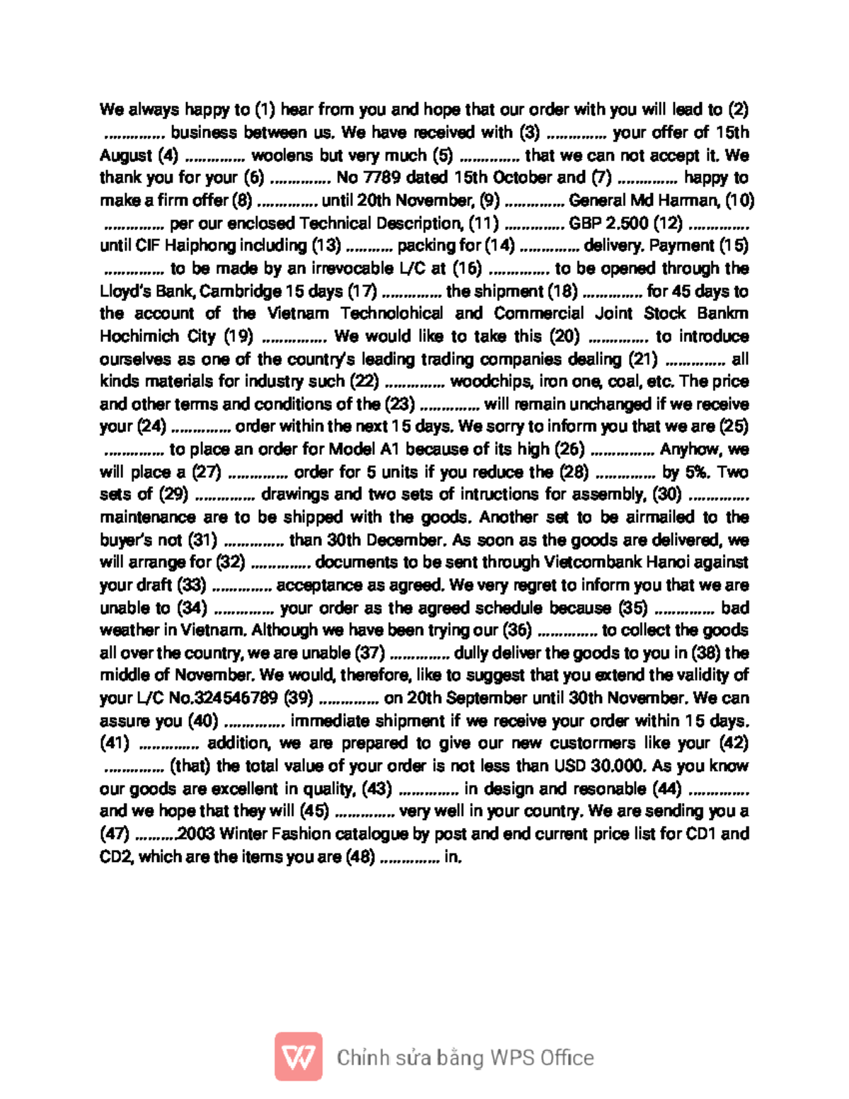 Inbound 8040310761799477782: Business Communication Template - Studocu