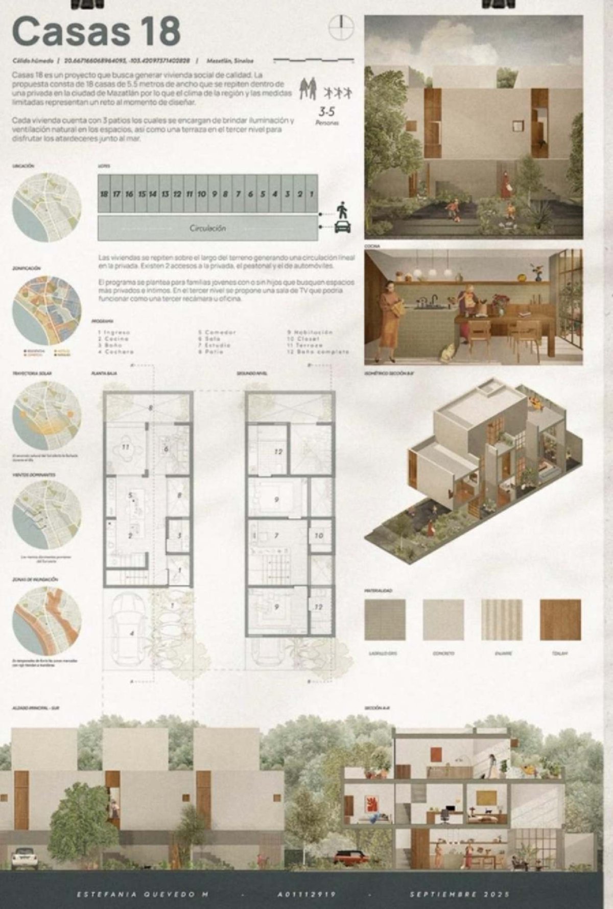 Casas 18: Proyecto de Vivienda Social en Mazatlán - Studocu