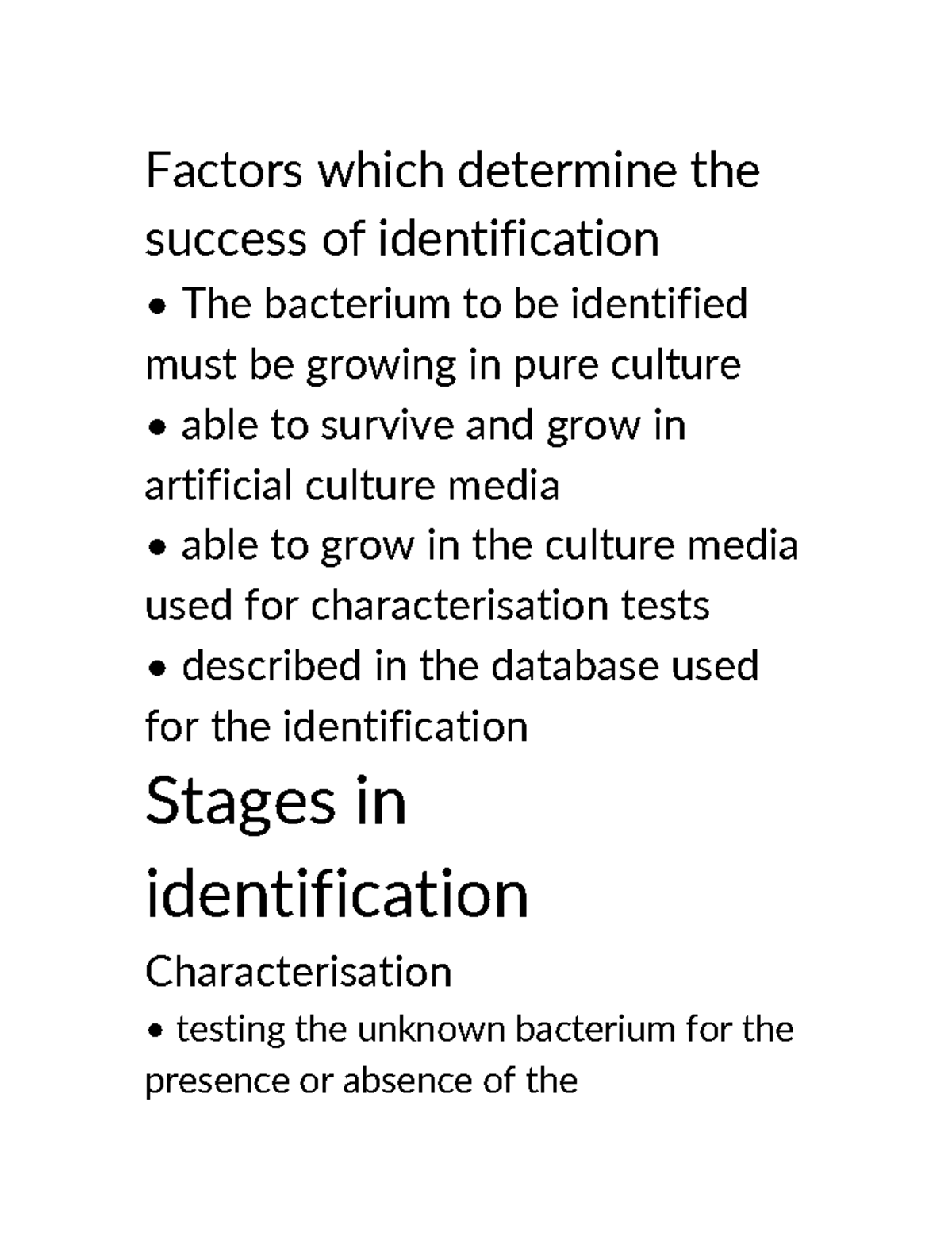 Bacterial Identification Methods and Challenges - Microbiology Study ...