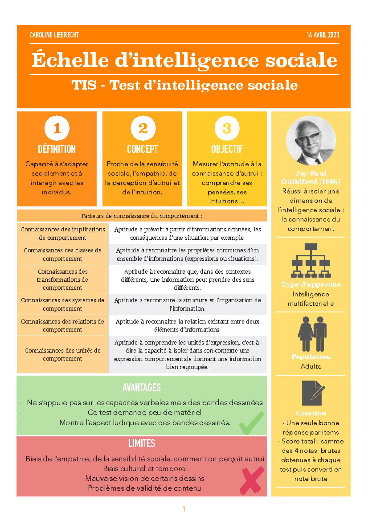 Synthèse TIS - Mesures et Approches de l - Document Preview
