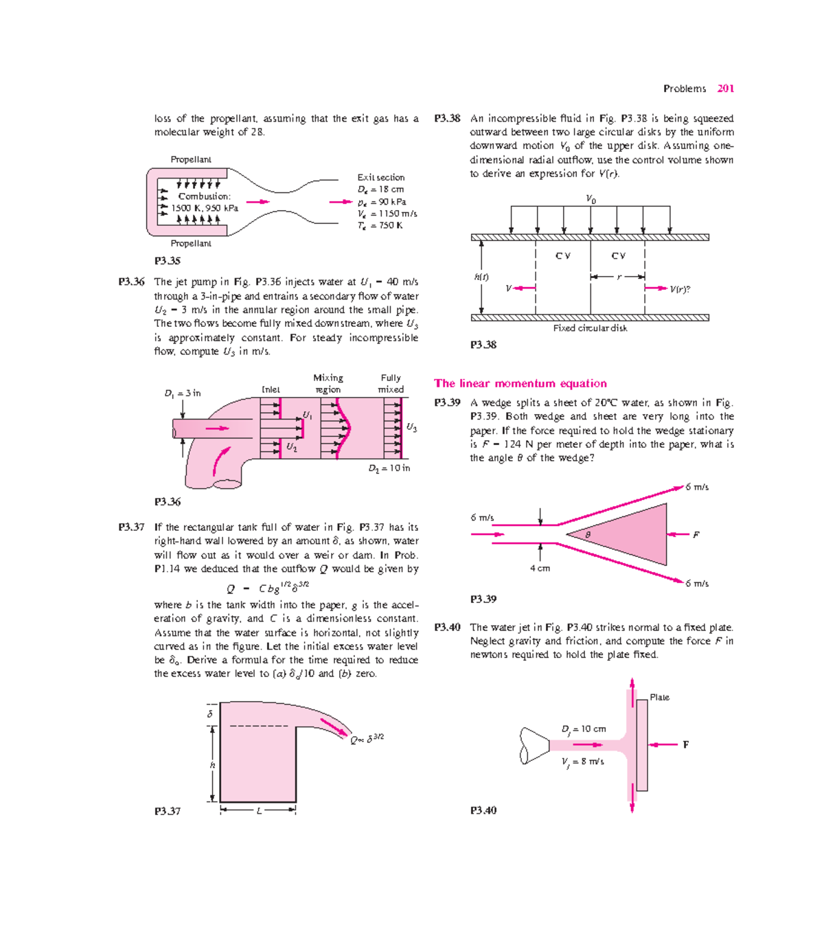 Fluid Mechanics P3 Problem Set - 22-842-11 - Studocu