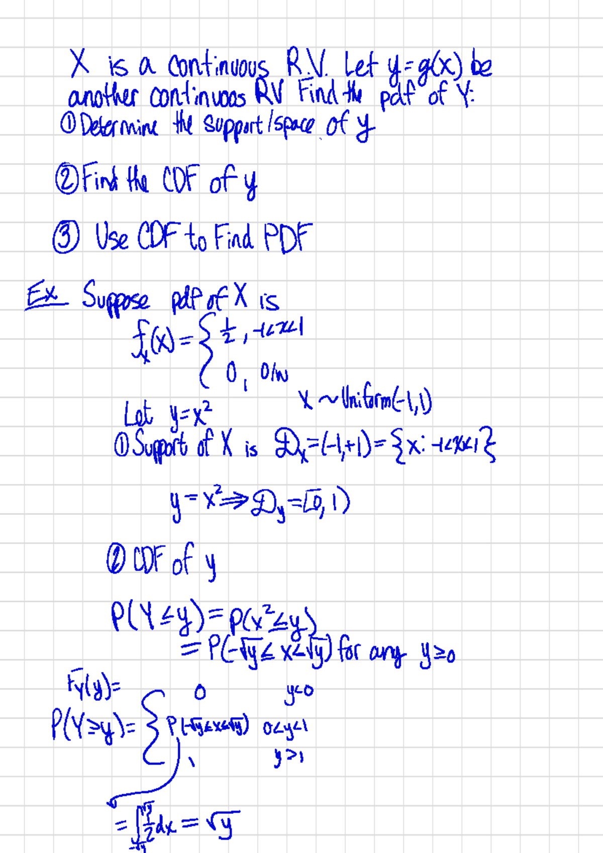 Coursework Overview and Study Guide: Continuous Random Variables - Studocu