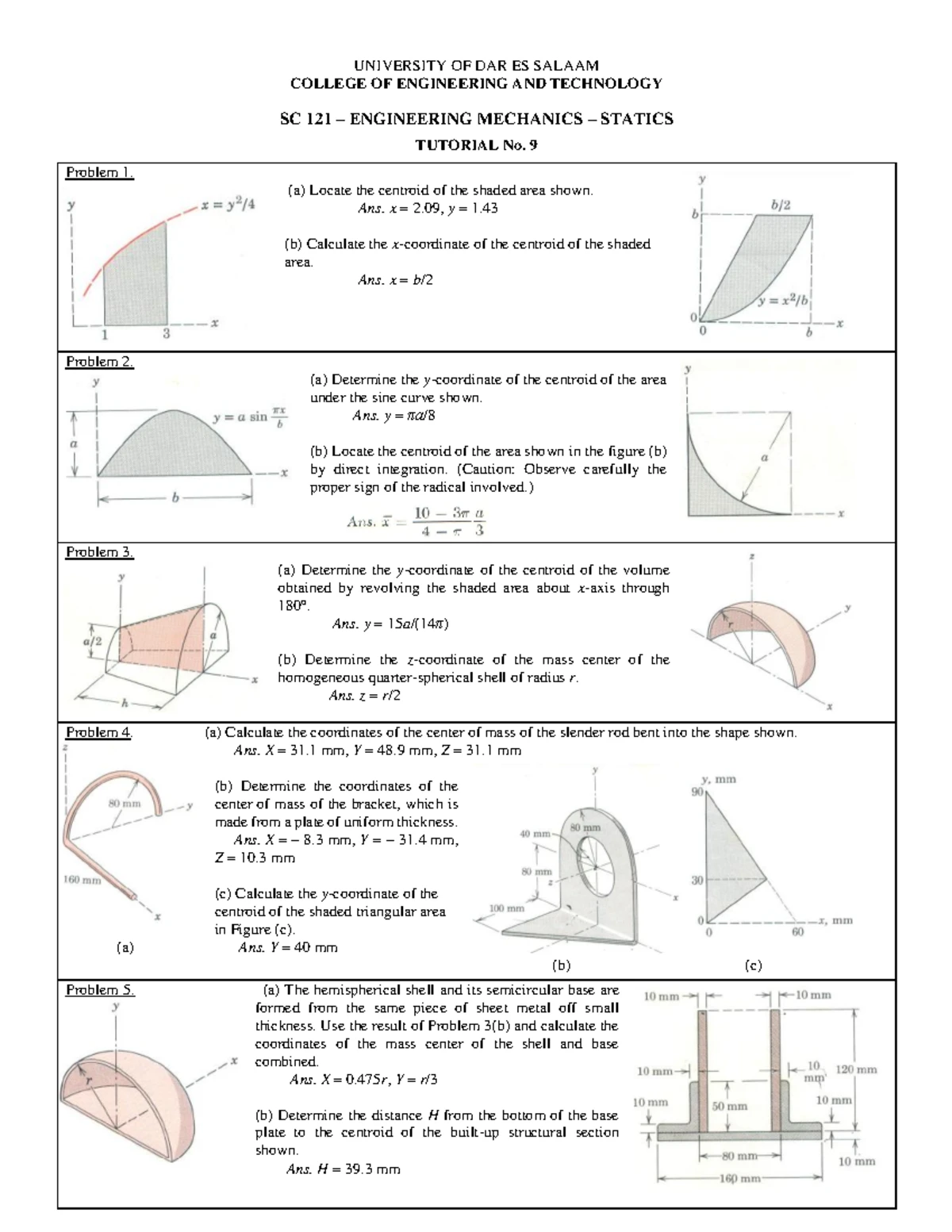 Statistial Tables - STATISTICAL TABLES Cumulative normal distribution ...