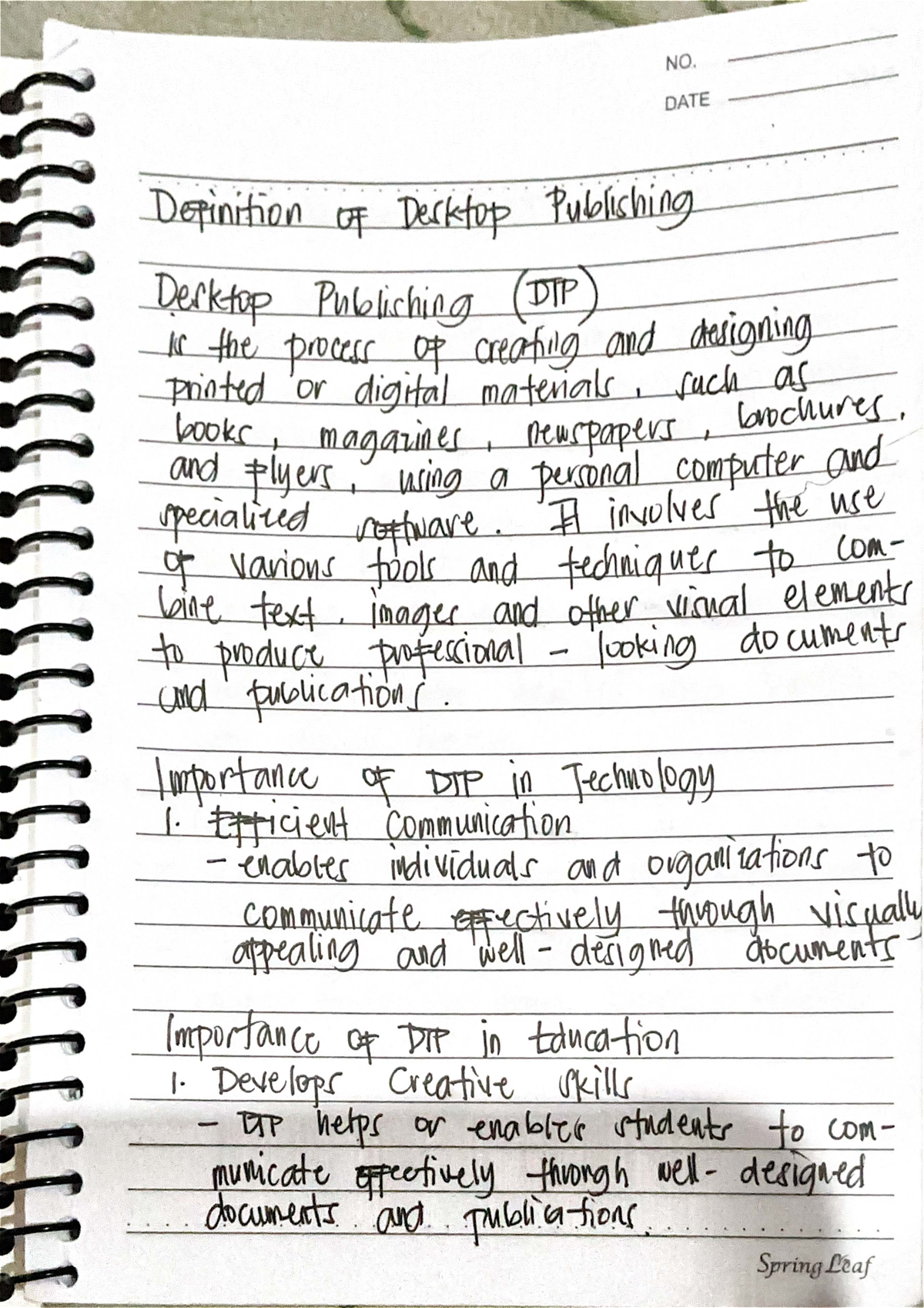 DIP 101: Comprehensive Guide to Desktop Publishing Techniques - Studocu