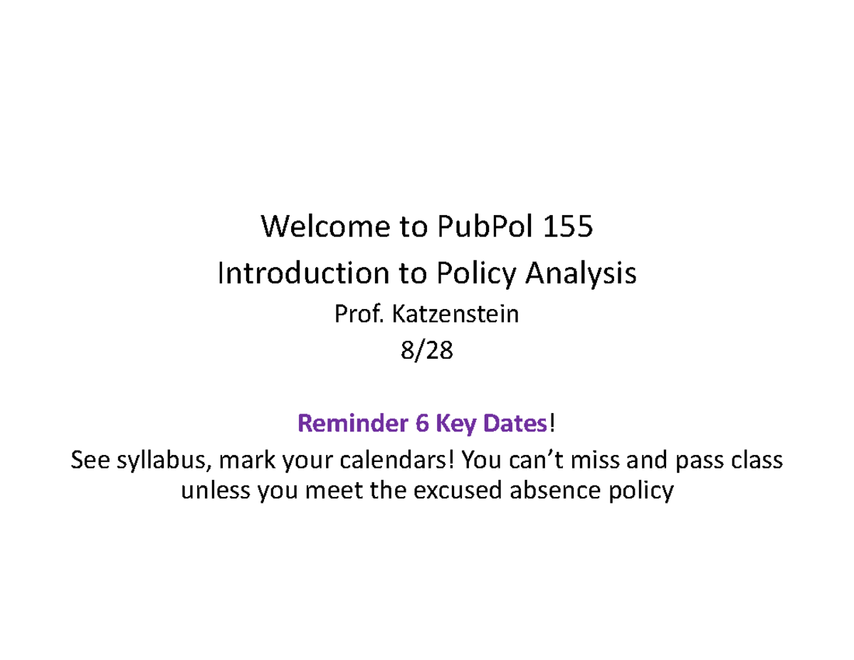 Critiques of Public Policy Analysis on Poverty - PubPol 155 - Studocu