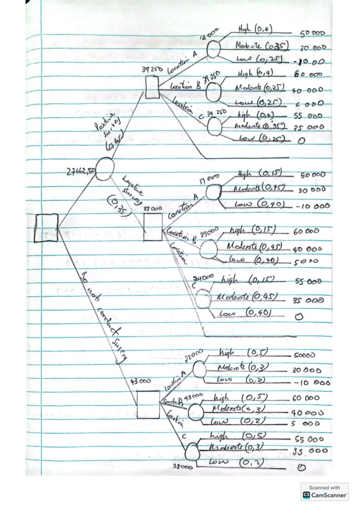 Practical 2: Survey Analysis and EMV Evaluation for Decision Making ...
