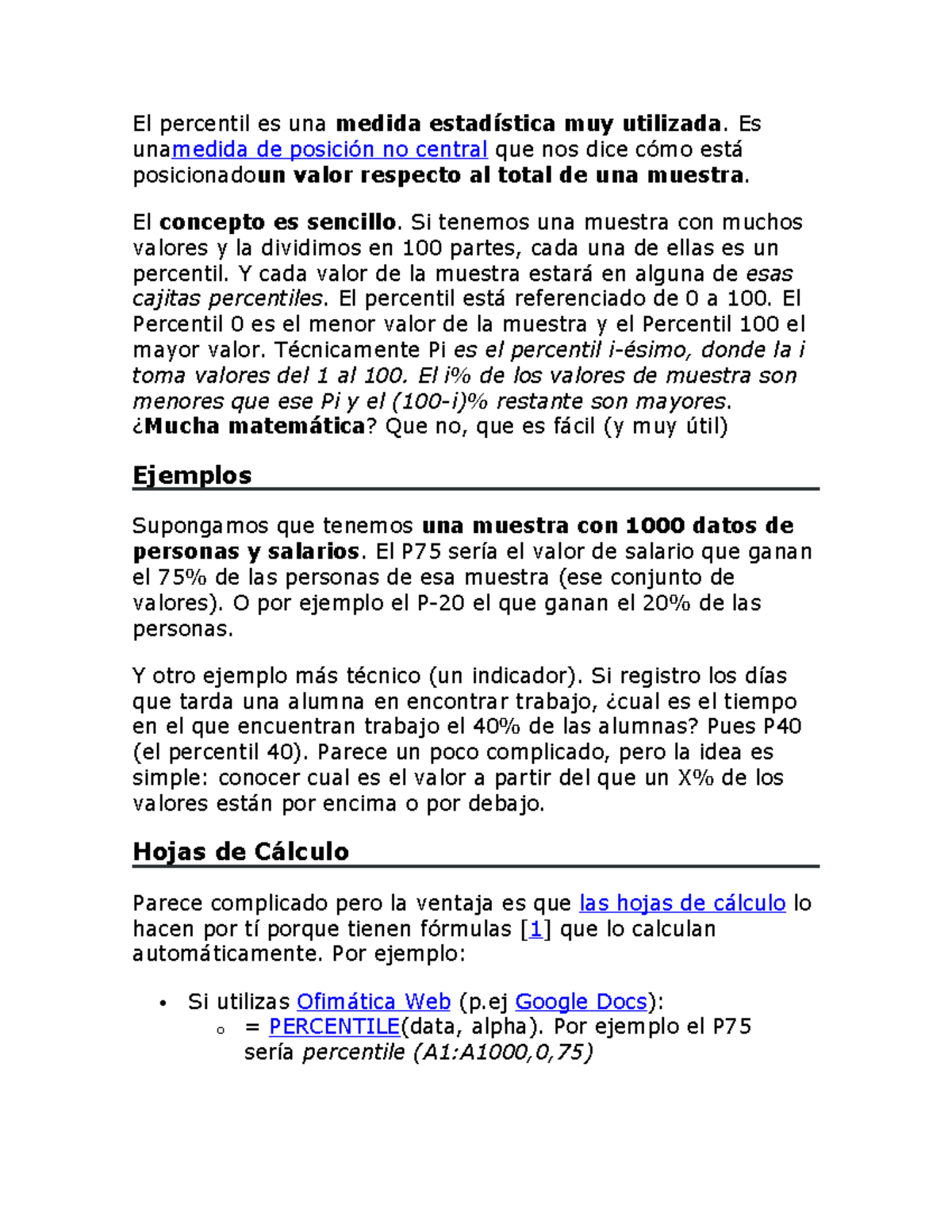 El porcentaje de percentiles: Conceptos y aplicaciones estadísticas -  Studocu, image size:1200x1553