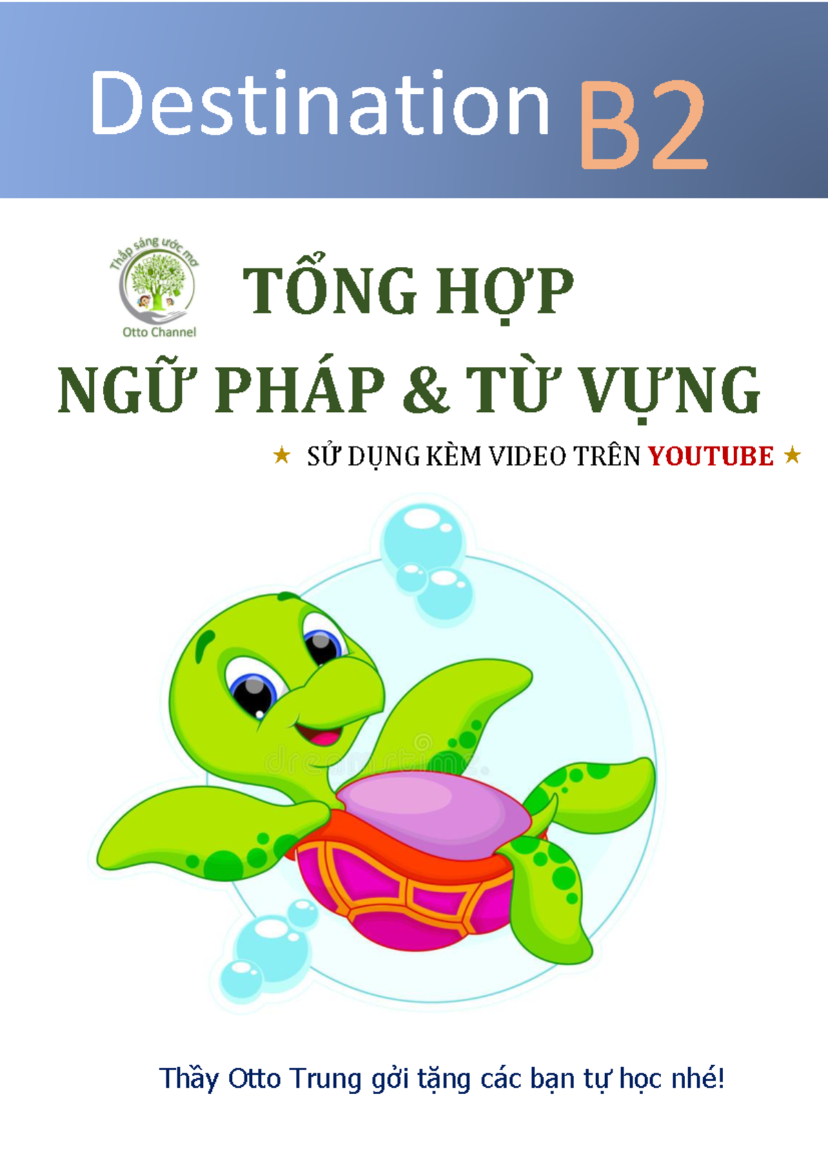 Hướng Dẫn Tự Học Destination B2: Tổng Hợp Ngữ Pháp và Từ Vựng - Document Preview