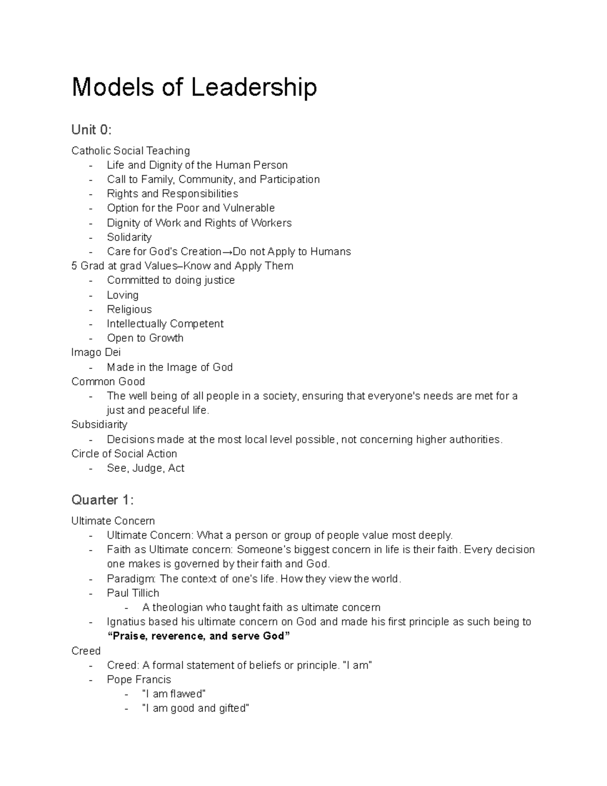 Models of Leadership Study Guide: Servant Leadership & Styles - Models ...