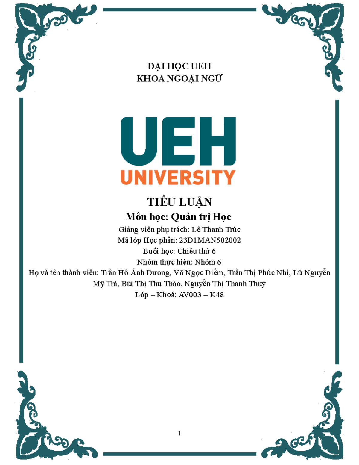 Bài dịch nhóm 6 - khkh - ĐẠI HỌC UEH KHOA NGOẠI NGỮ TIỂU LUẬN Môn học ...