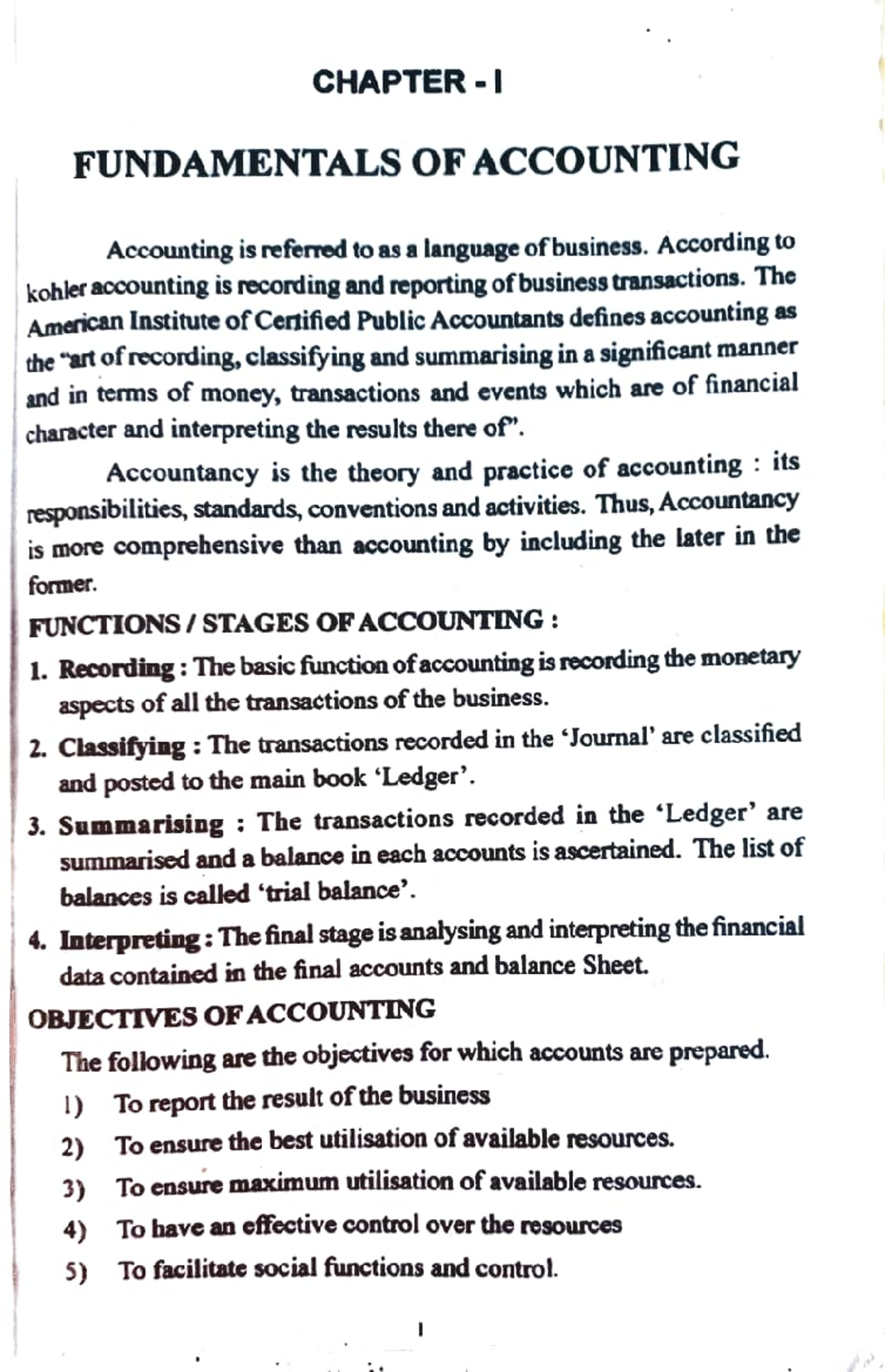 Fundamentals of Accounting: Patterns and Example Case Studies - Studocu