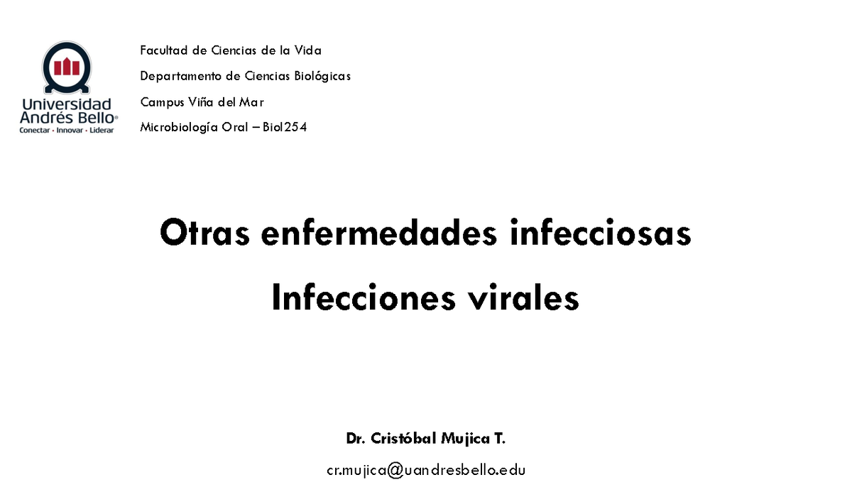 Clase+09+Infecciones+virales+y+fungicas+BIOL254+202420 - Otras ...