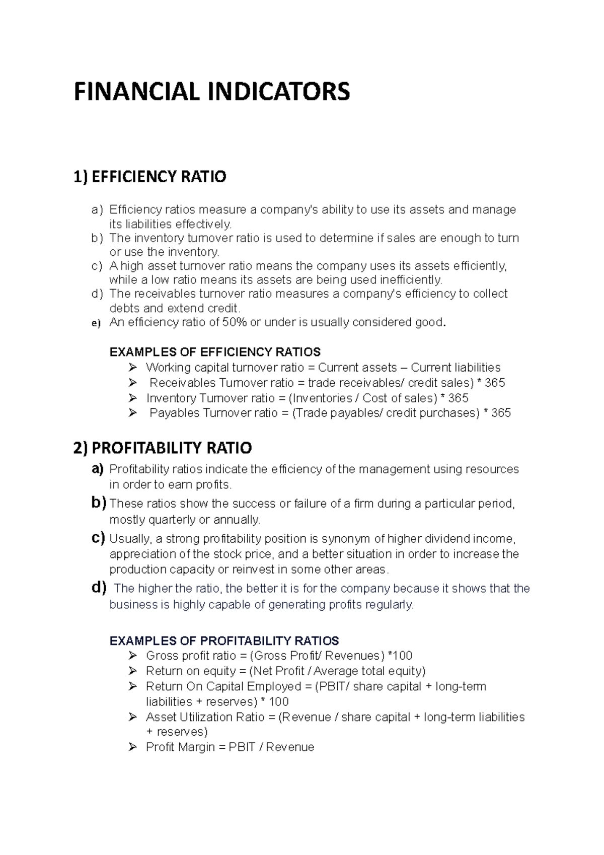 2006 CT2 Finance &amp; Financial Reporting Examiners Report - Past Paper - Studocu