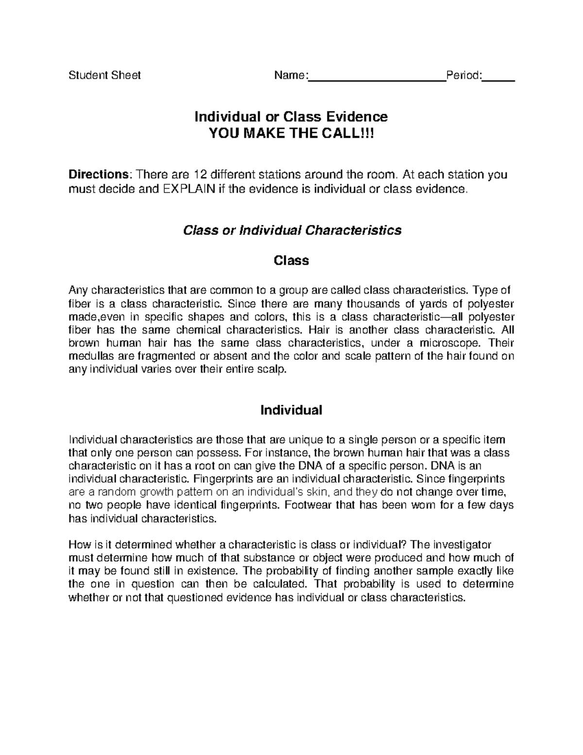 Kami Export - Christian Votra - Individual vs Class Evidence Activity ...