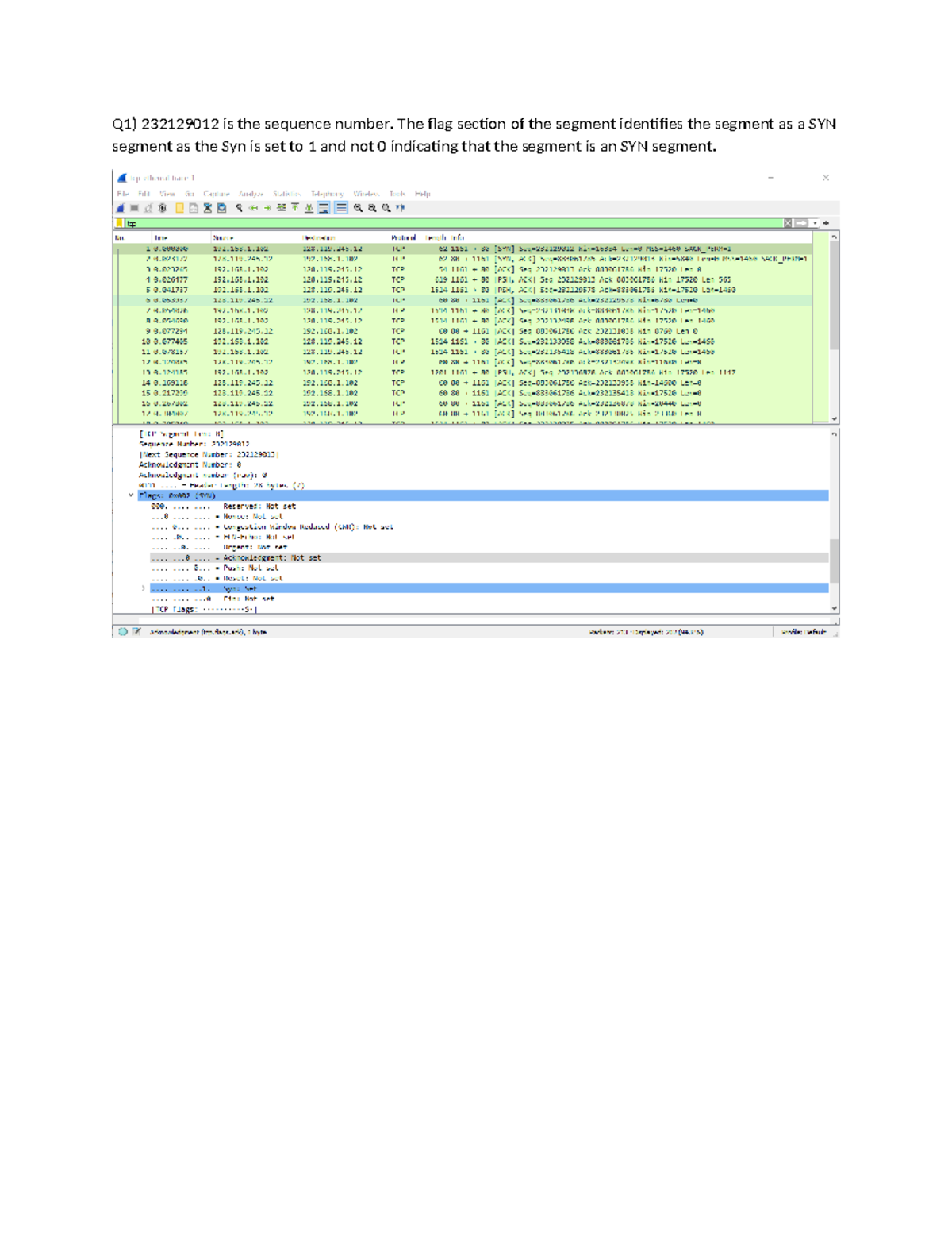 RSA-Solutions: Network Security Q1-Q7 Analysis and Findings - Studocu
