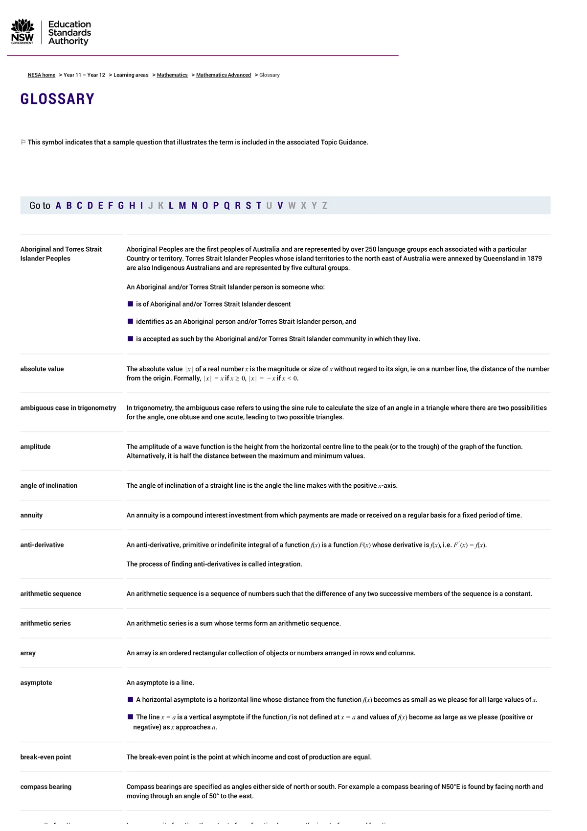 ACE 20YE11MAD Yearly Mathematics Advanced Exam Paper 2020 - Studocu
