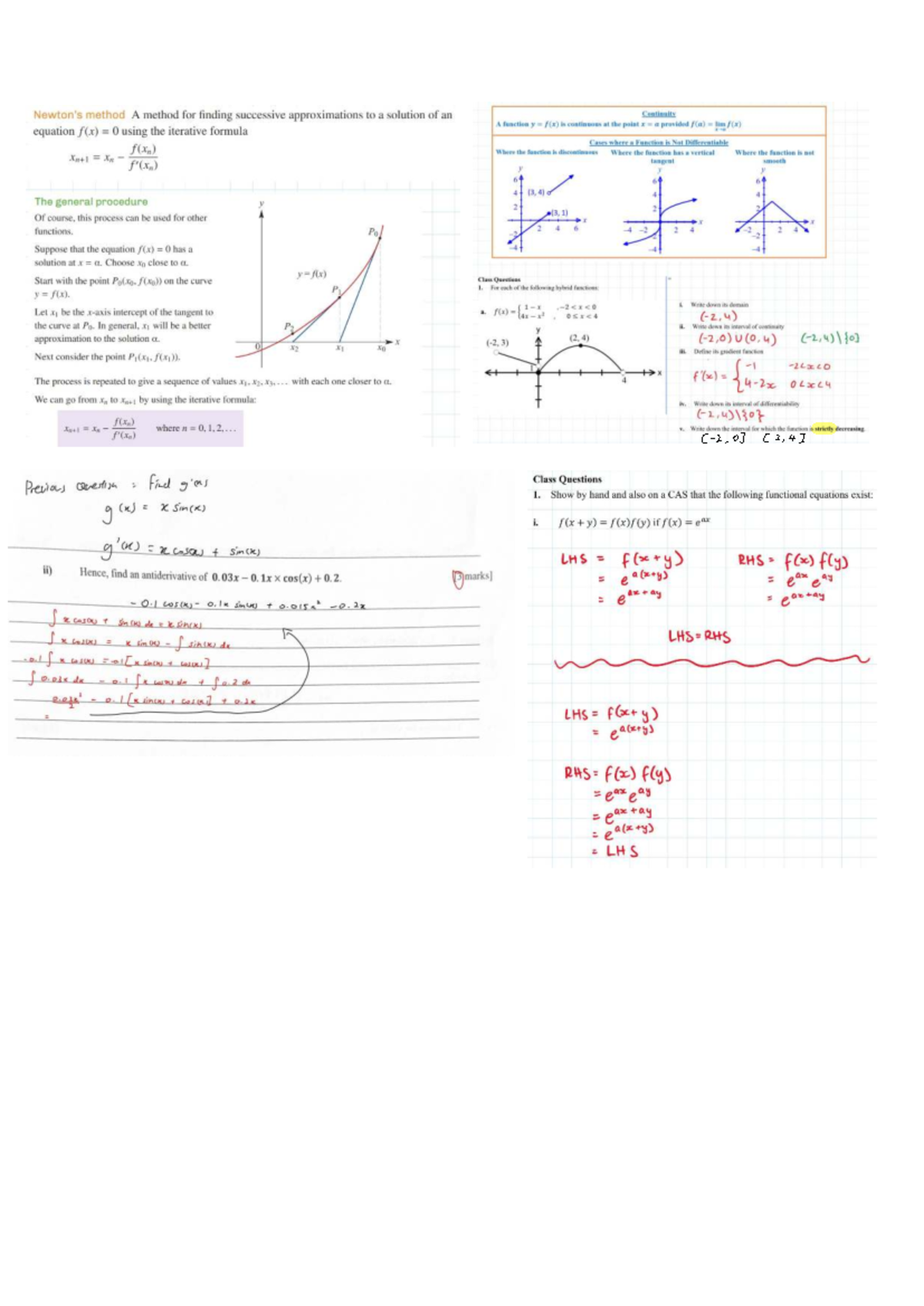 Methods for Successive Approximations to Continuity Equations - Studocu