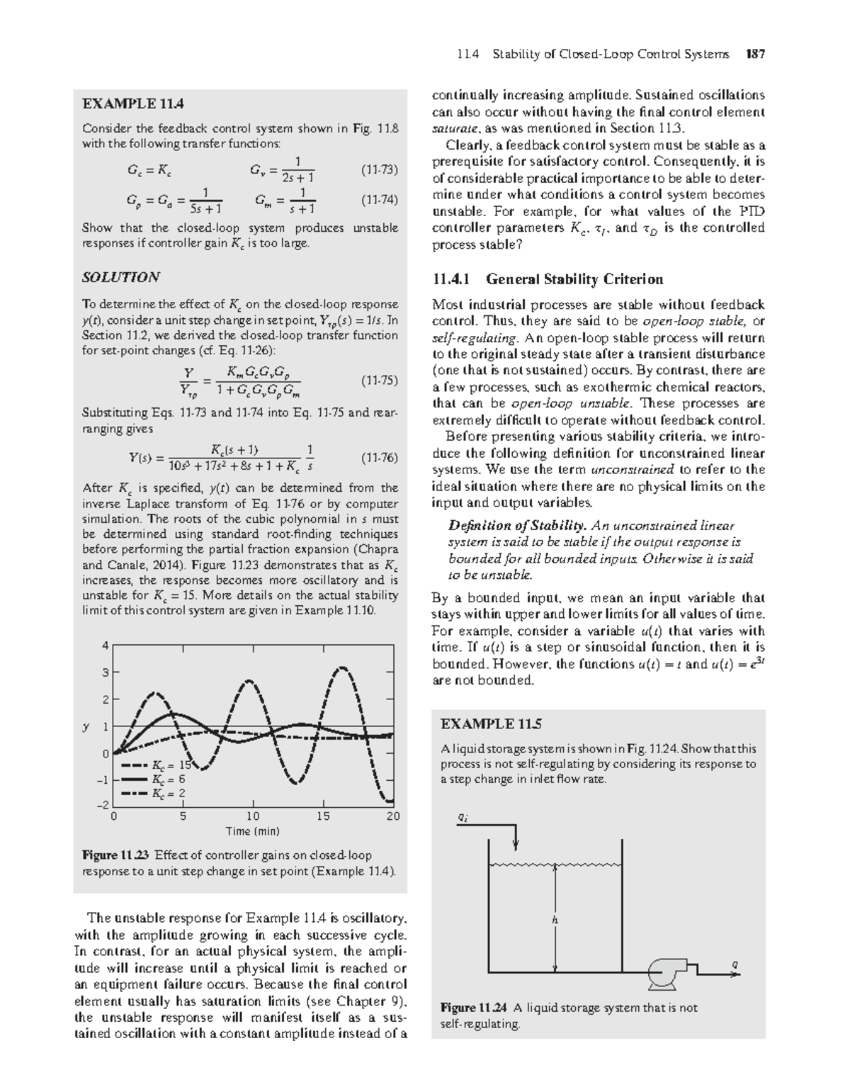 Stability Analysis of Control Systems: Kc Impact on Responses - Studocu