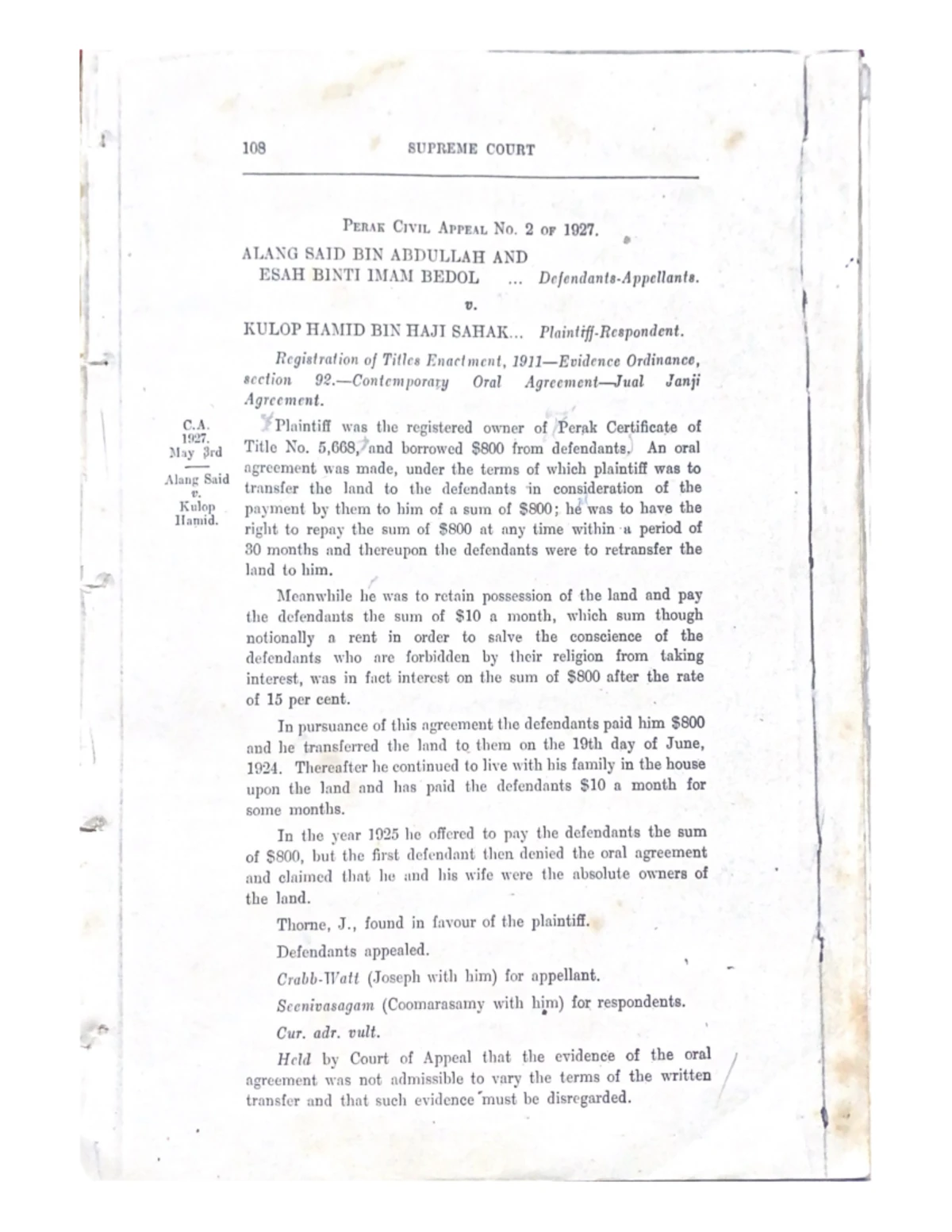 ATIPSOM Case Study: High Court Judgment on Migrant Smuggling - Studocu