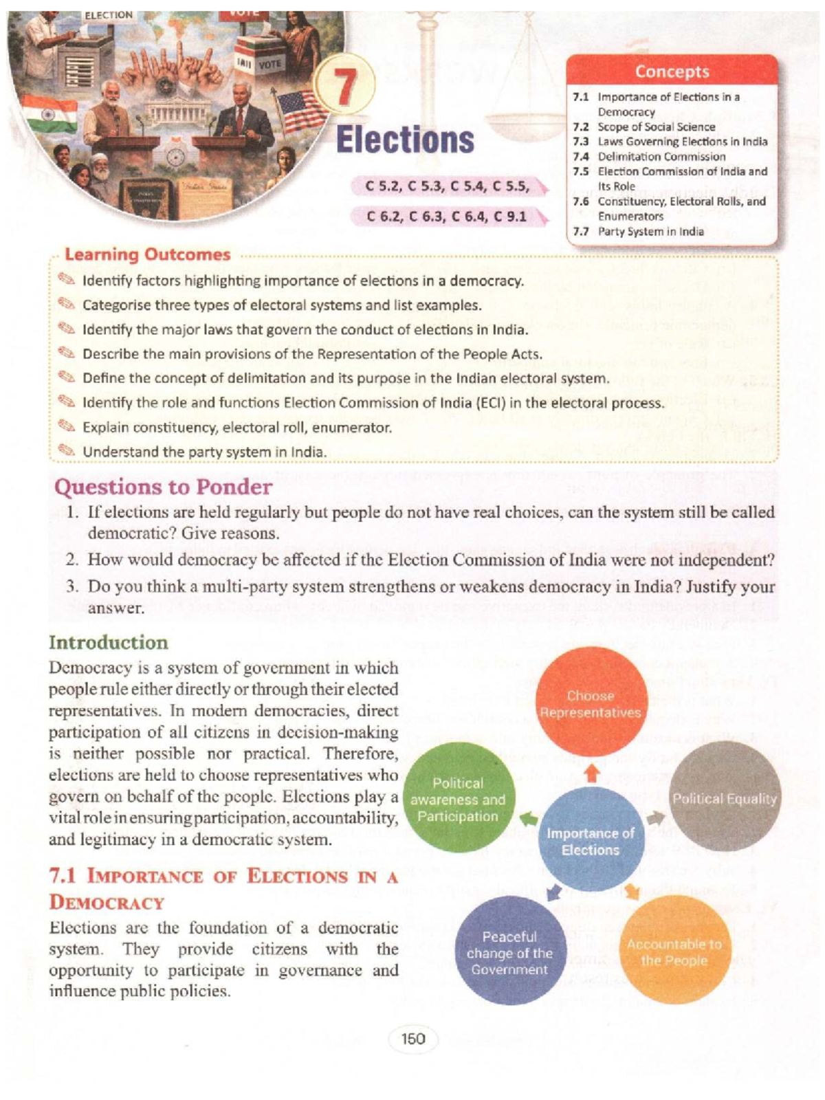 C54: Importance of Elections in Democracy and Electoral Systems in ...