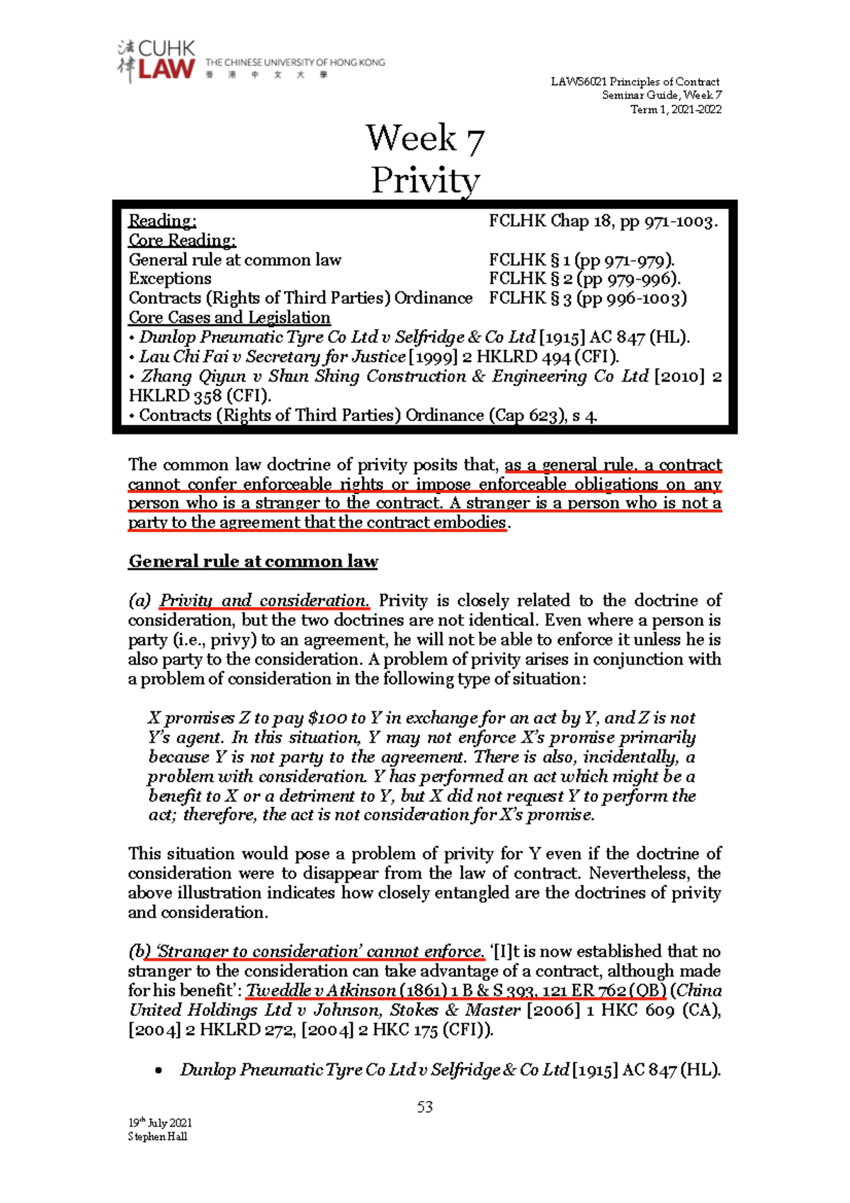 LAWS4000 Comprehensive Exam Notes on Private International Law - Studocu