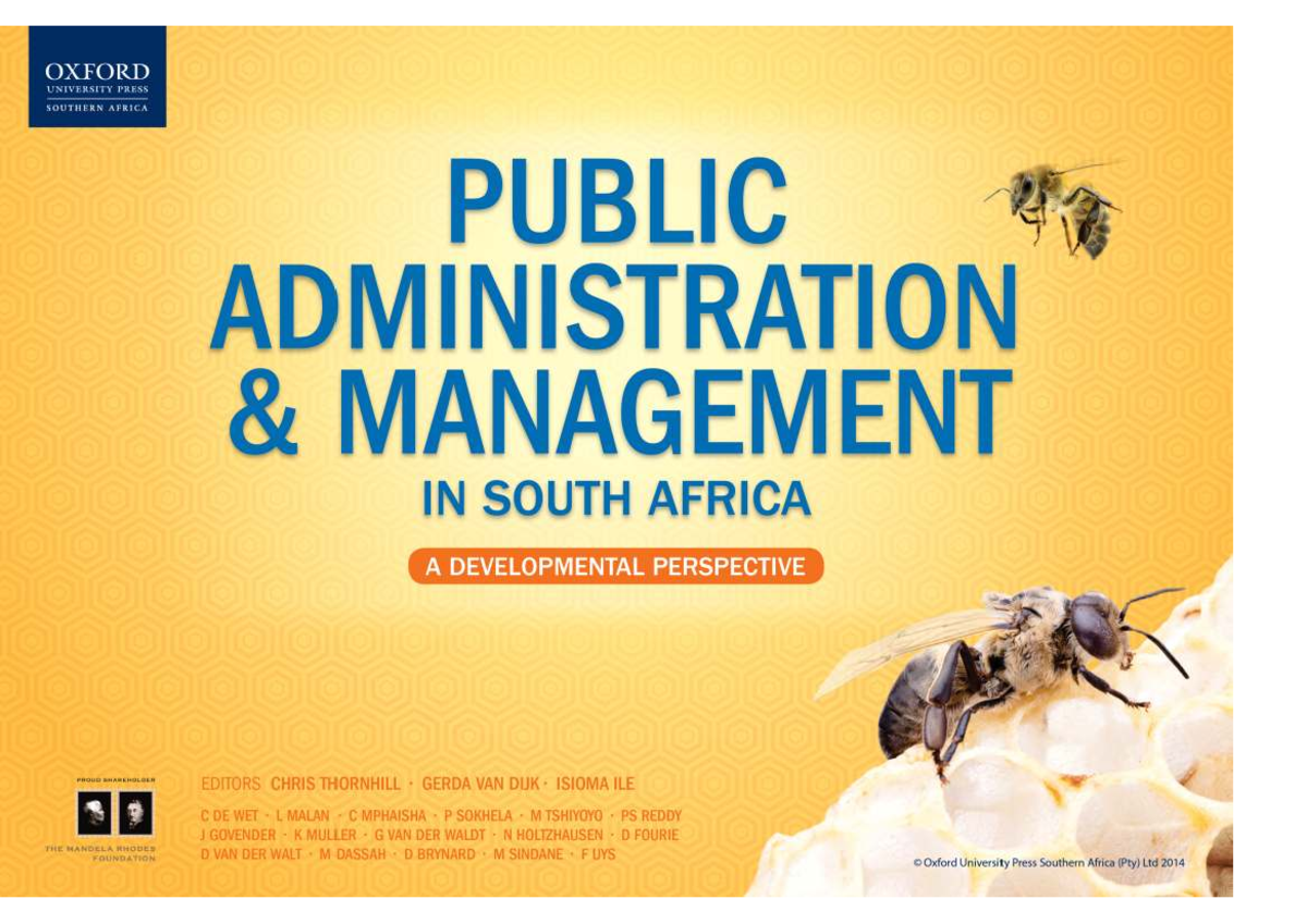 PADM Unit 1 - Understanding Public Administration and Its Core Concepts ...